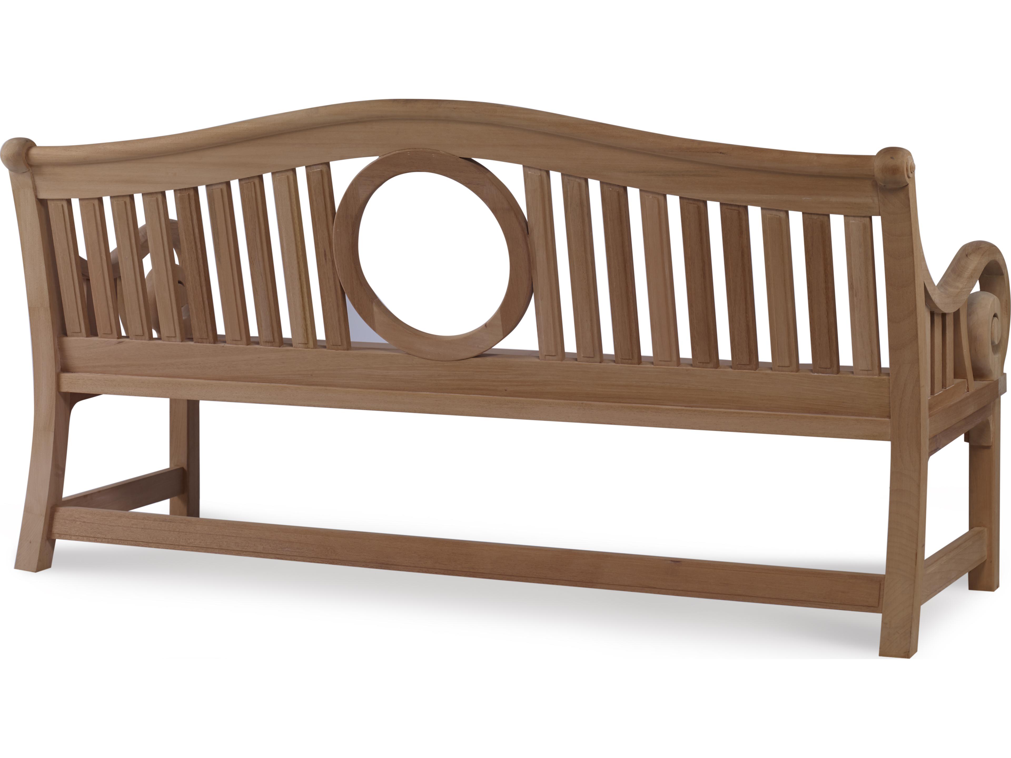 Century Outdoor Thomas O'Brien Liberty House Mahogany Bench