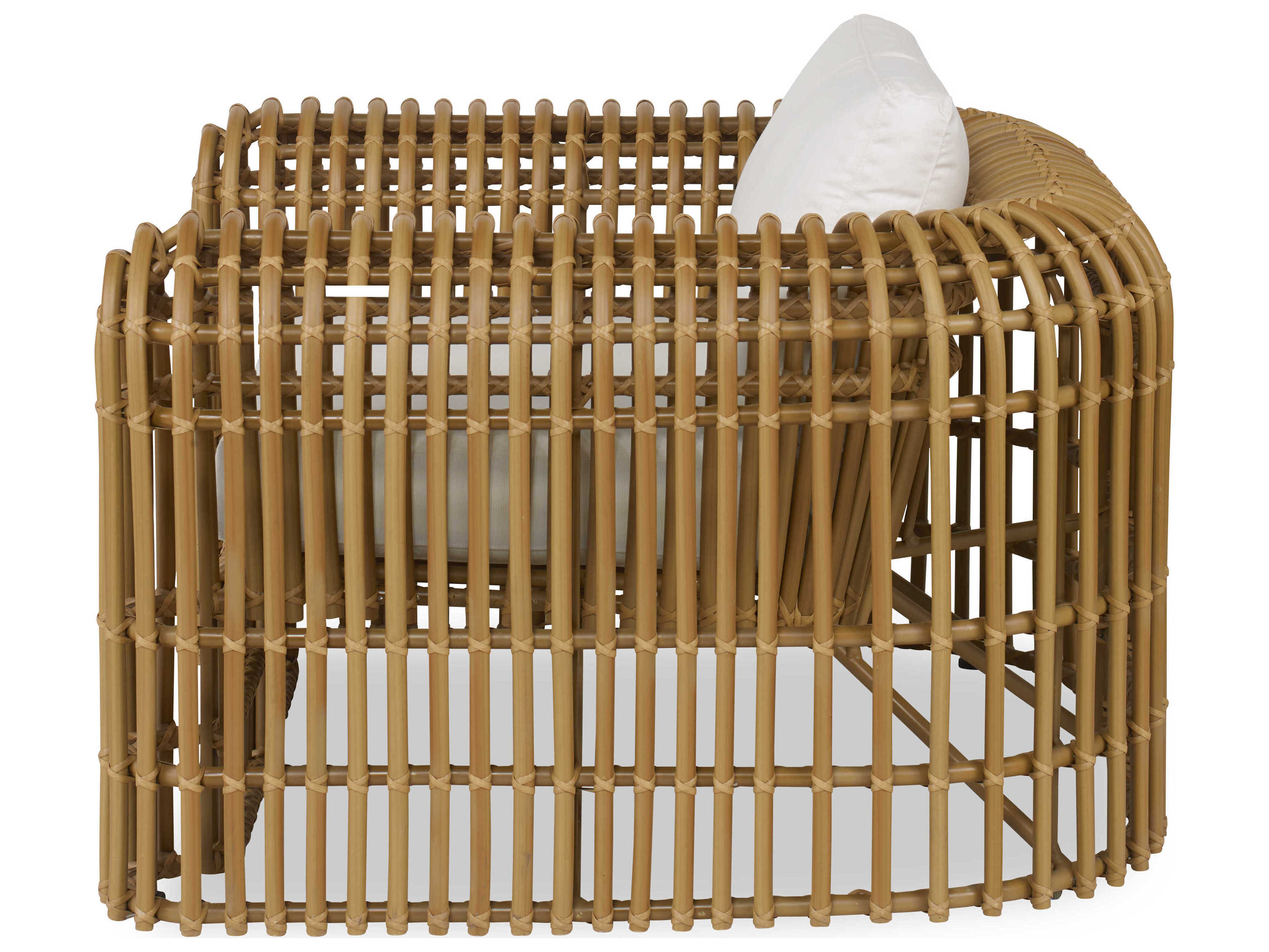 Century Outdoor Carrier And Company Aluminum Cushion Lounge Chair