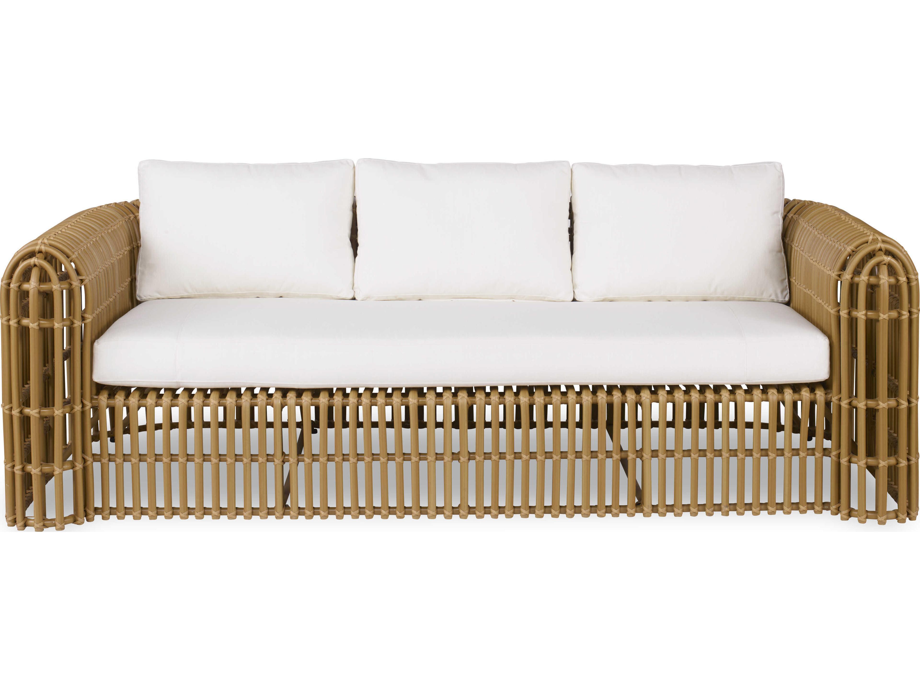 Century Outdoor Carrier And Company Aluminum Cushion Sofa