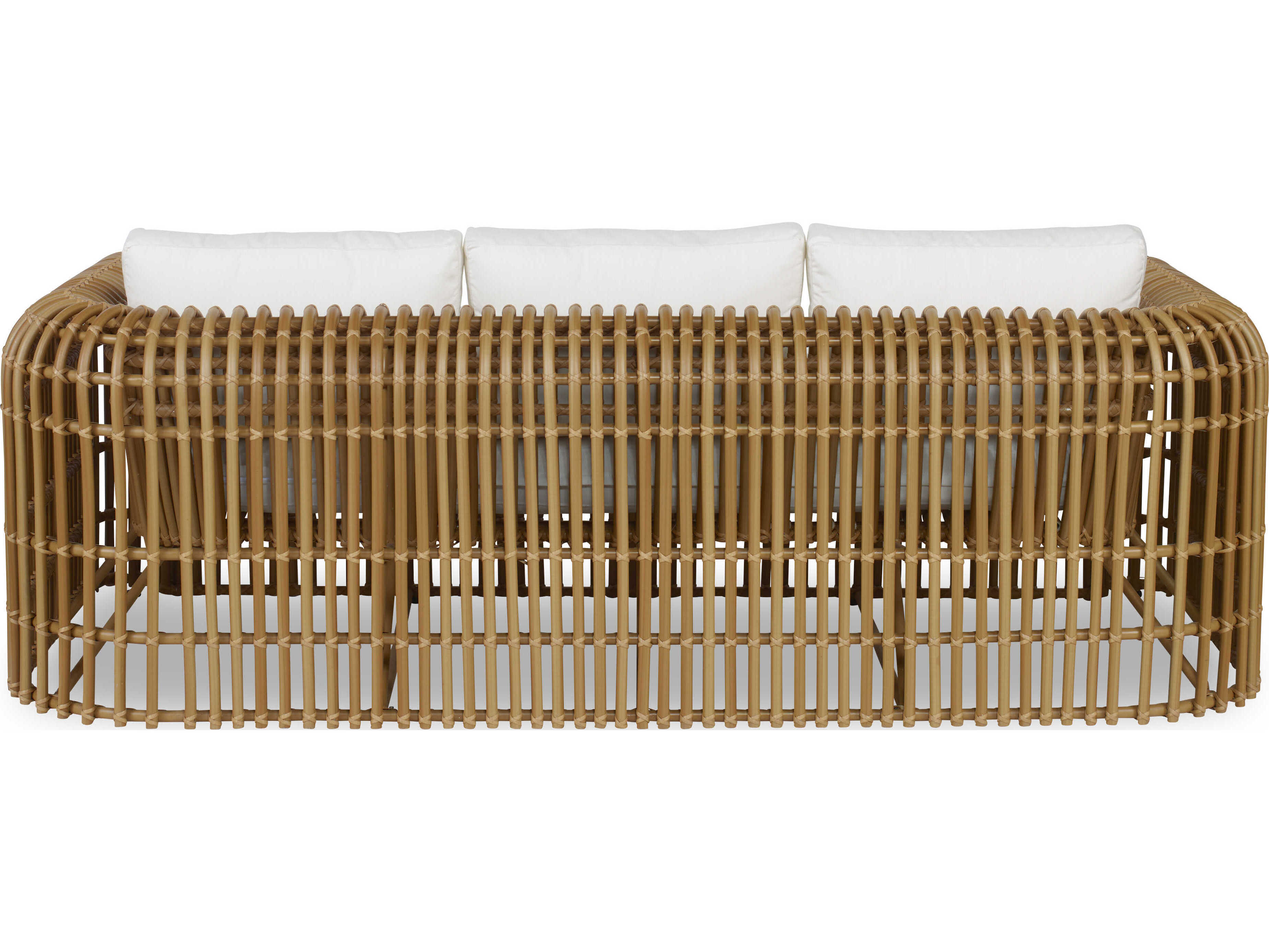 Century Outdoor Carrier And Company Aluminum Cushion Sofa