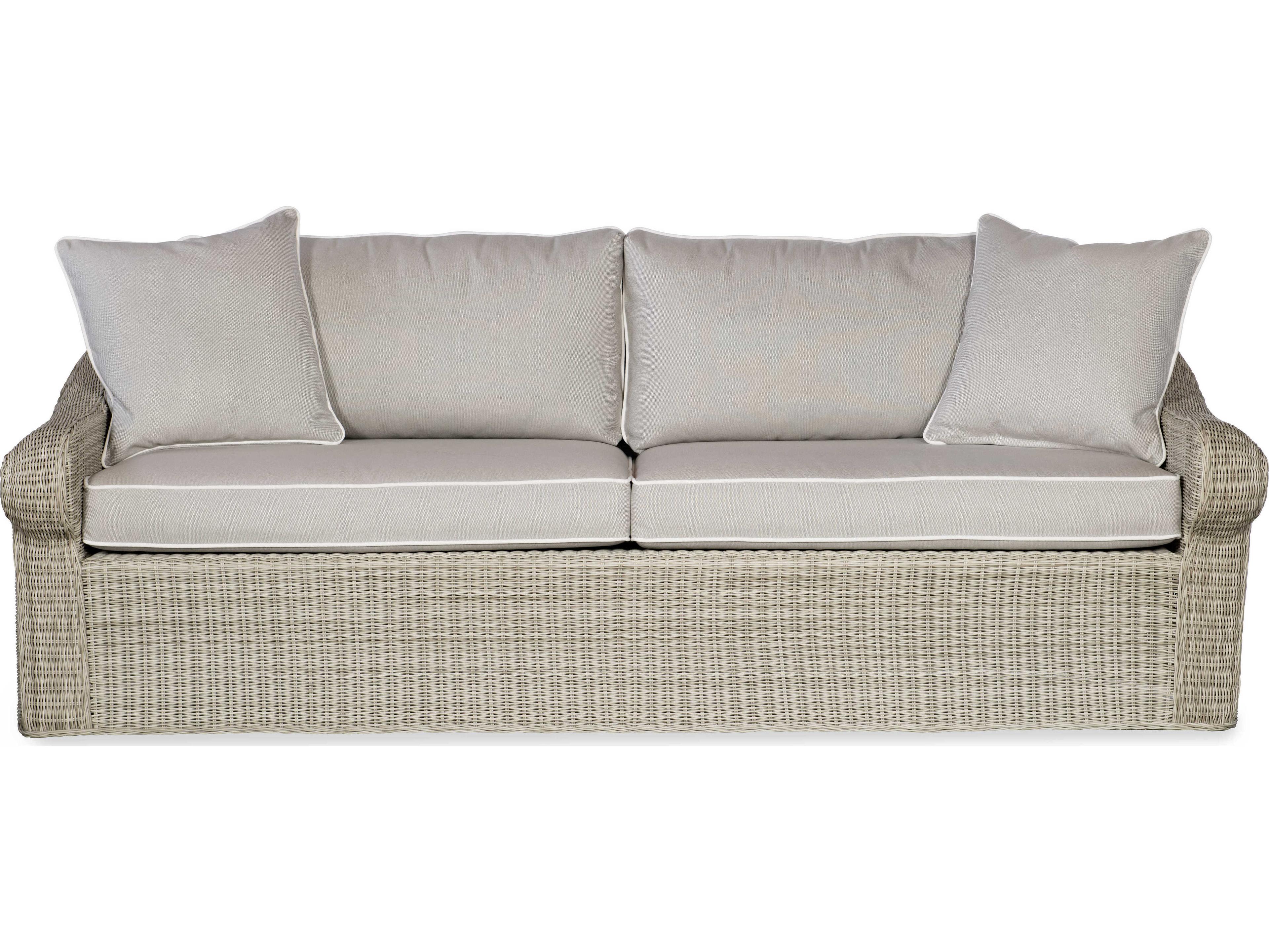 Century Outdoor Carrier And Company Aluminum Cushion Sofa