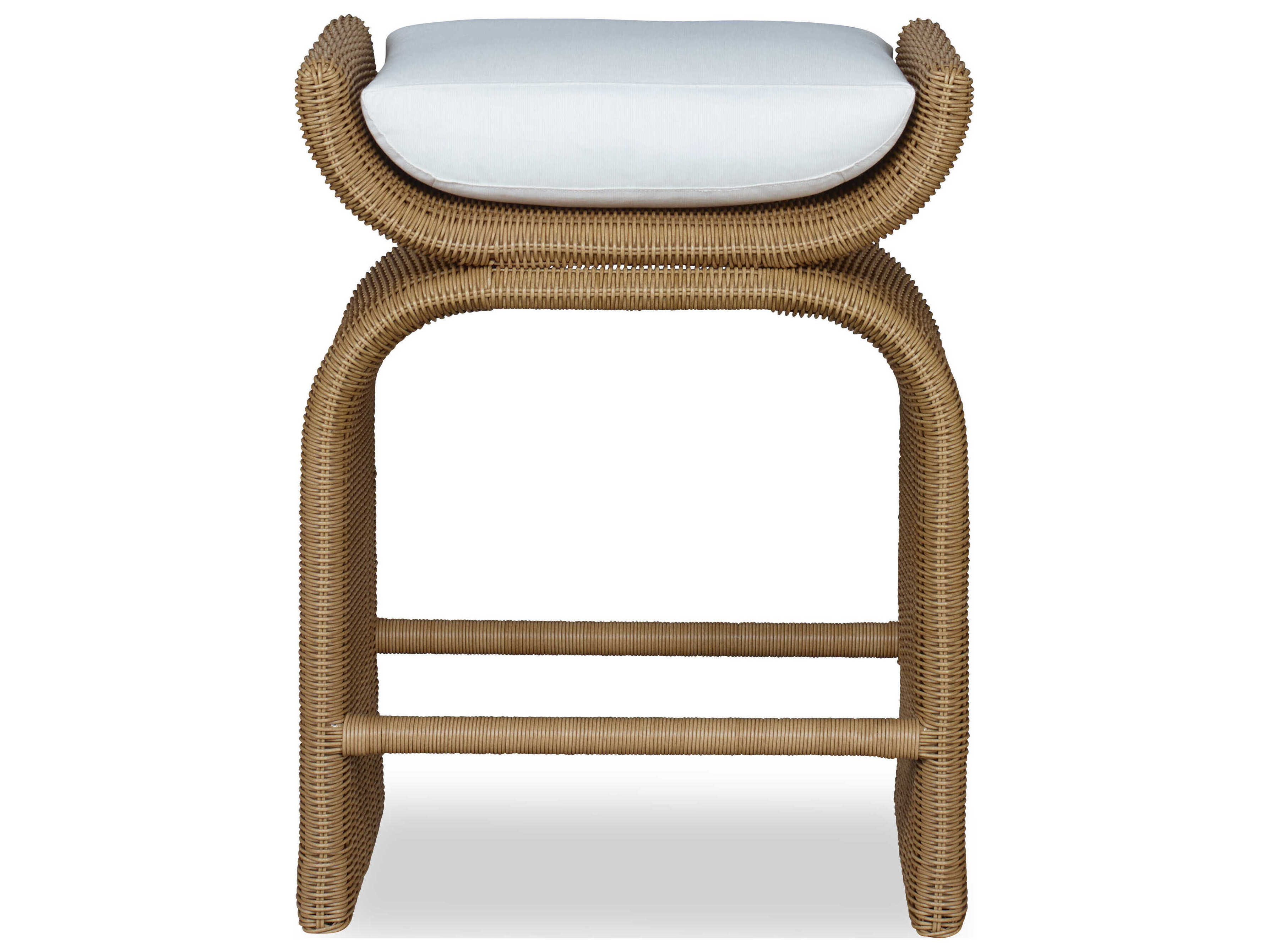 Century Outdoor Carrier And Company Aluminum Cushion Bar Stool