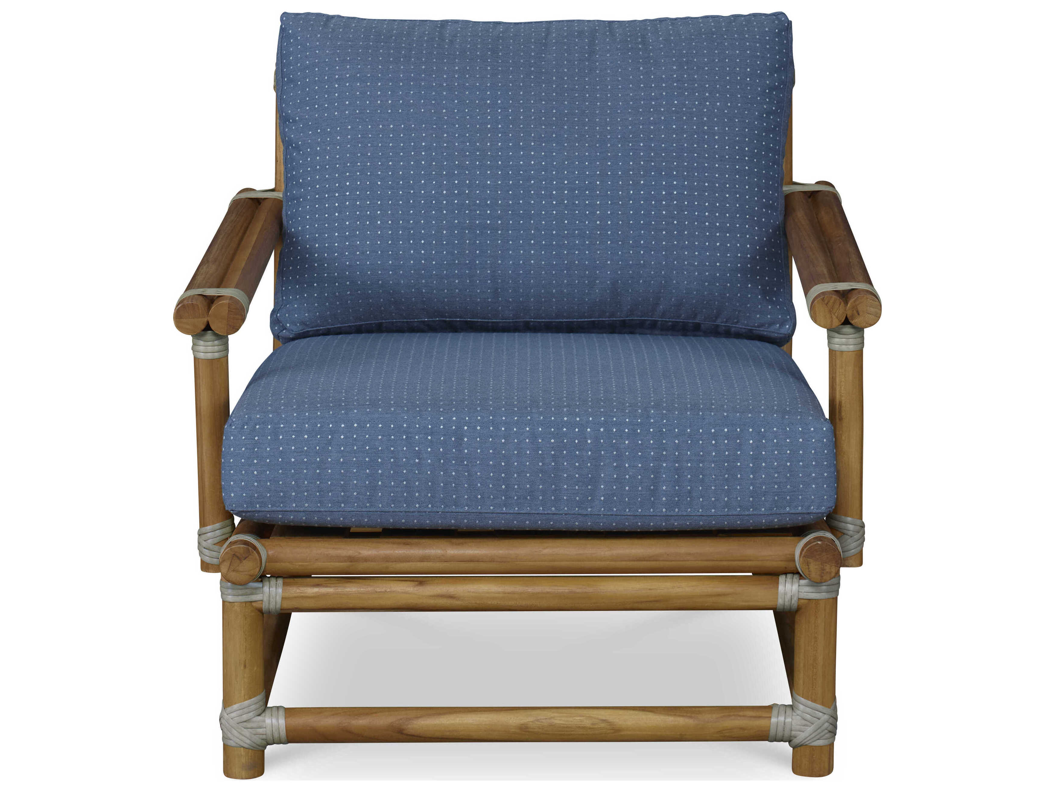 Century Outdoor Carrier And Company Resin Cushion Lounge Chair