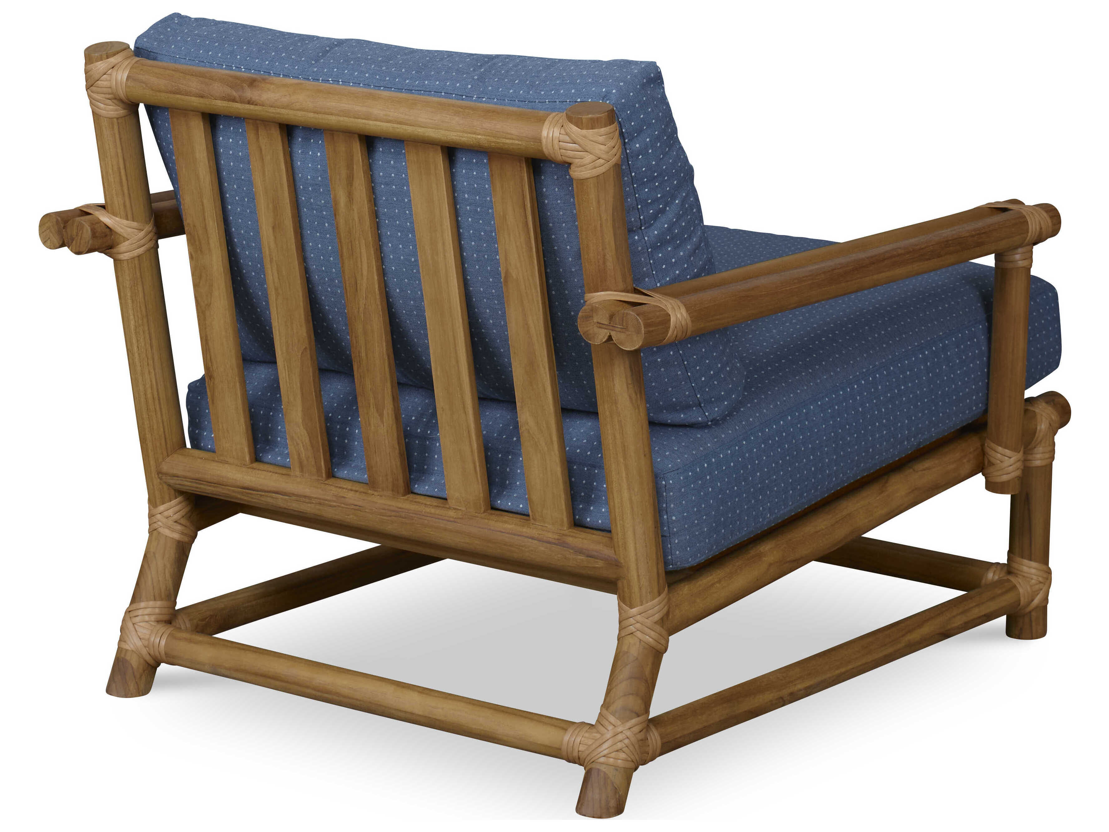 Century Outdoor Carrier And Company Resin Cushion Lounge Chair