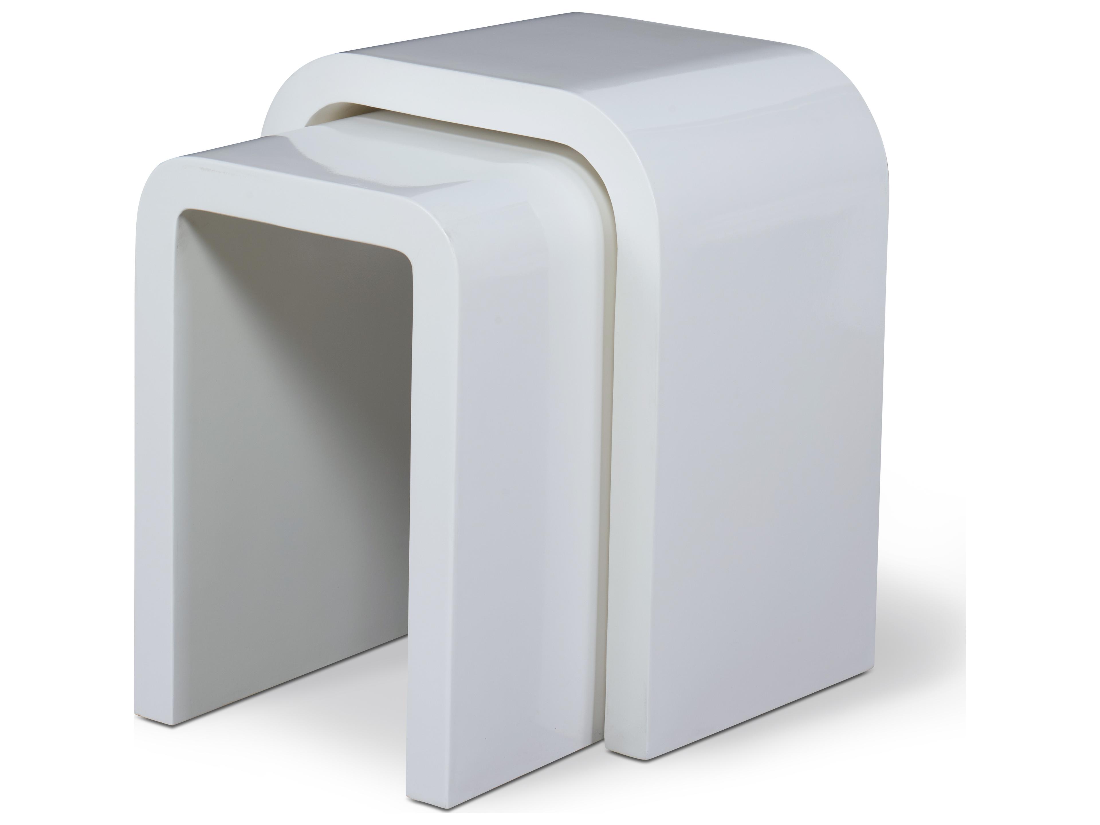 Century Outdoor Mark Nesting Side Table - Large