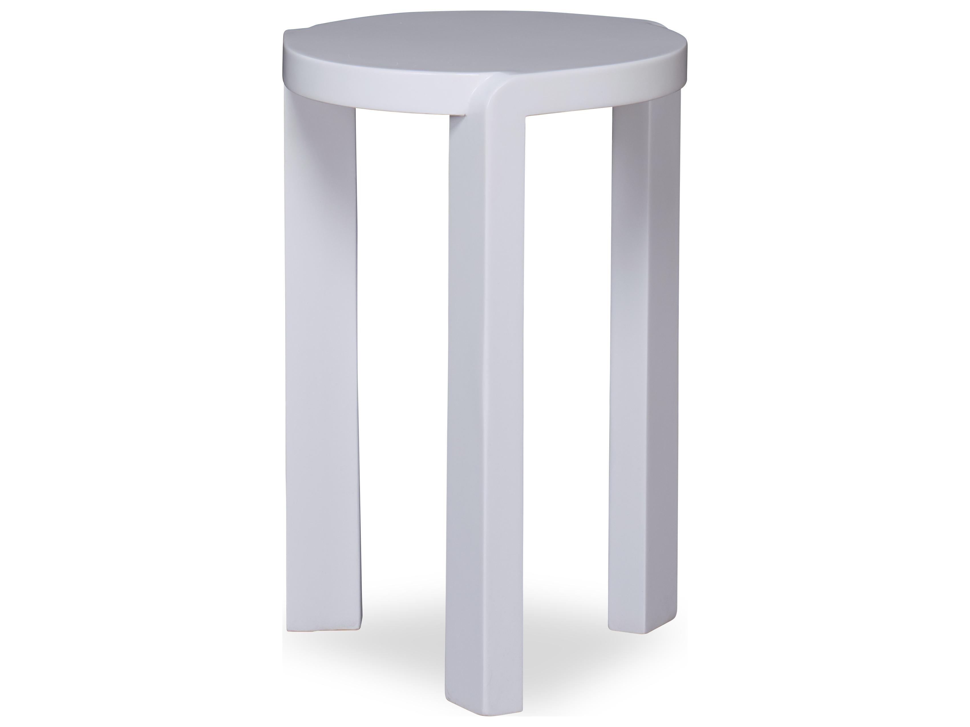 Century Outdoor Margaux Outdoor Side Table - White