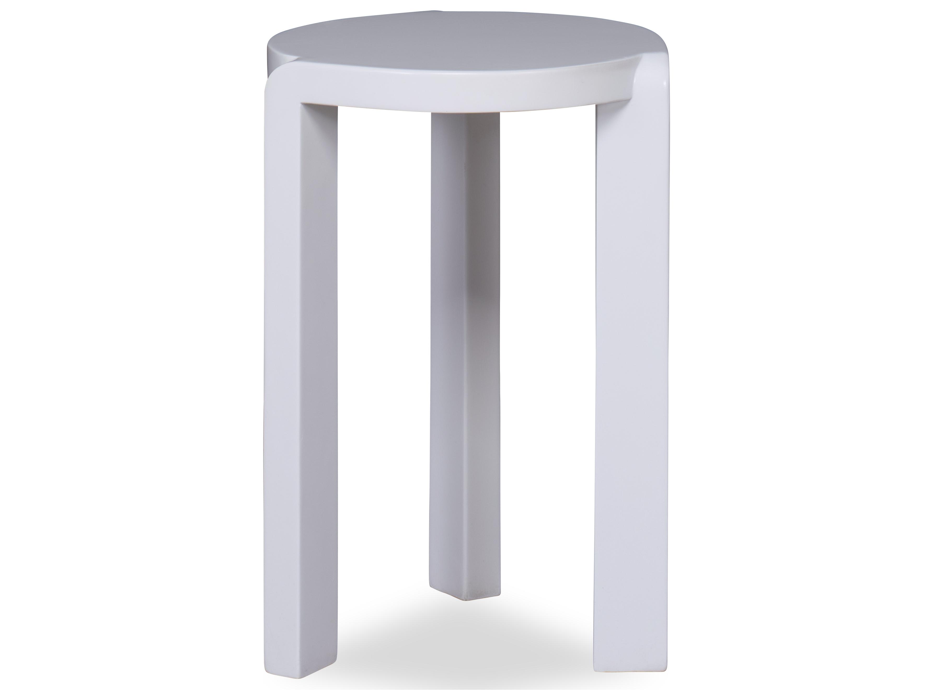 Century Outdoor Margaux Outdoor Side Table - White