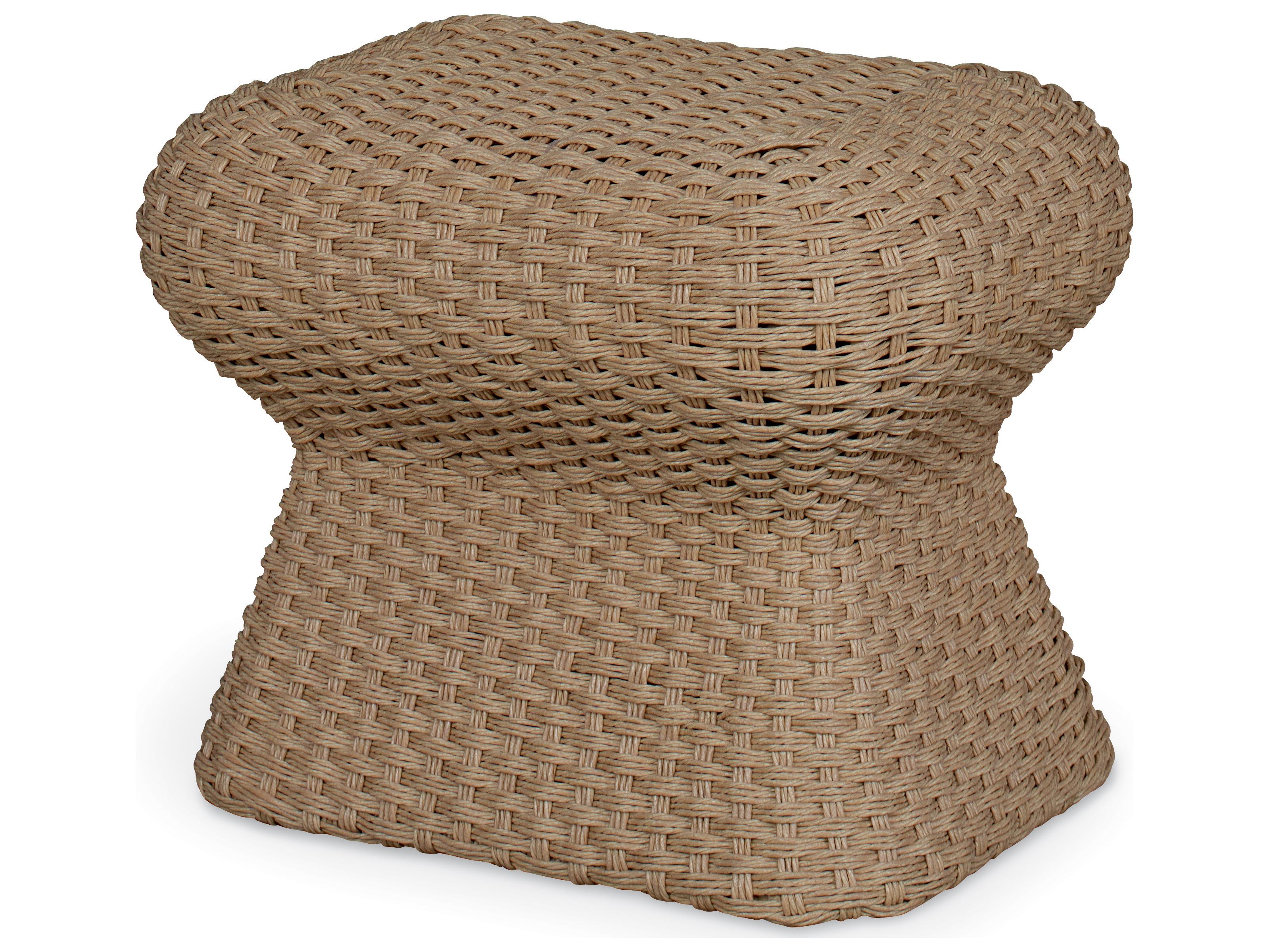 Century Outdoor Warren Outdoor Ottoman - Natural