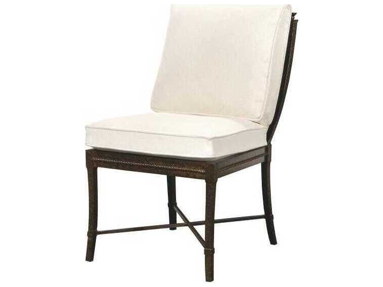Century Outdoor Andalusia Cordoba Aluminum Cushion Dining Chair