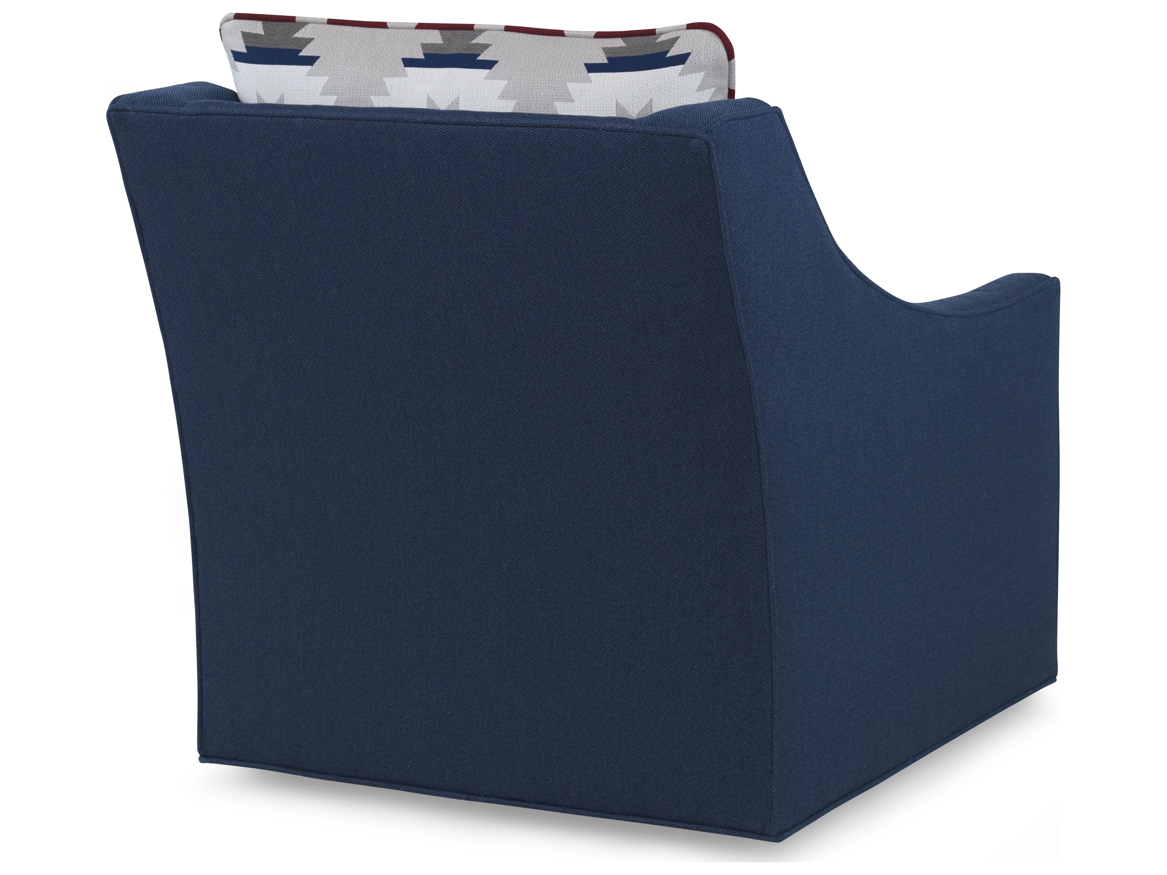 Century Outdoor Willem Upholstered Swivel Lounge Chair