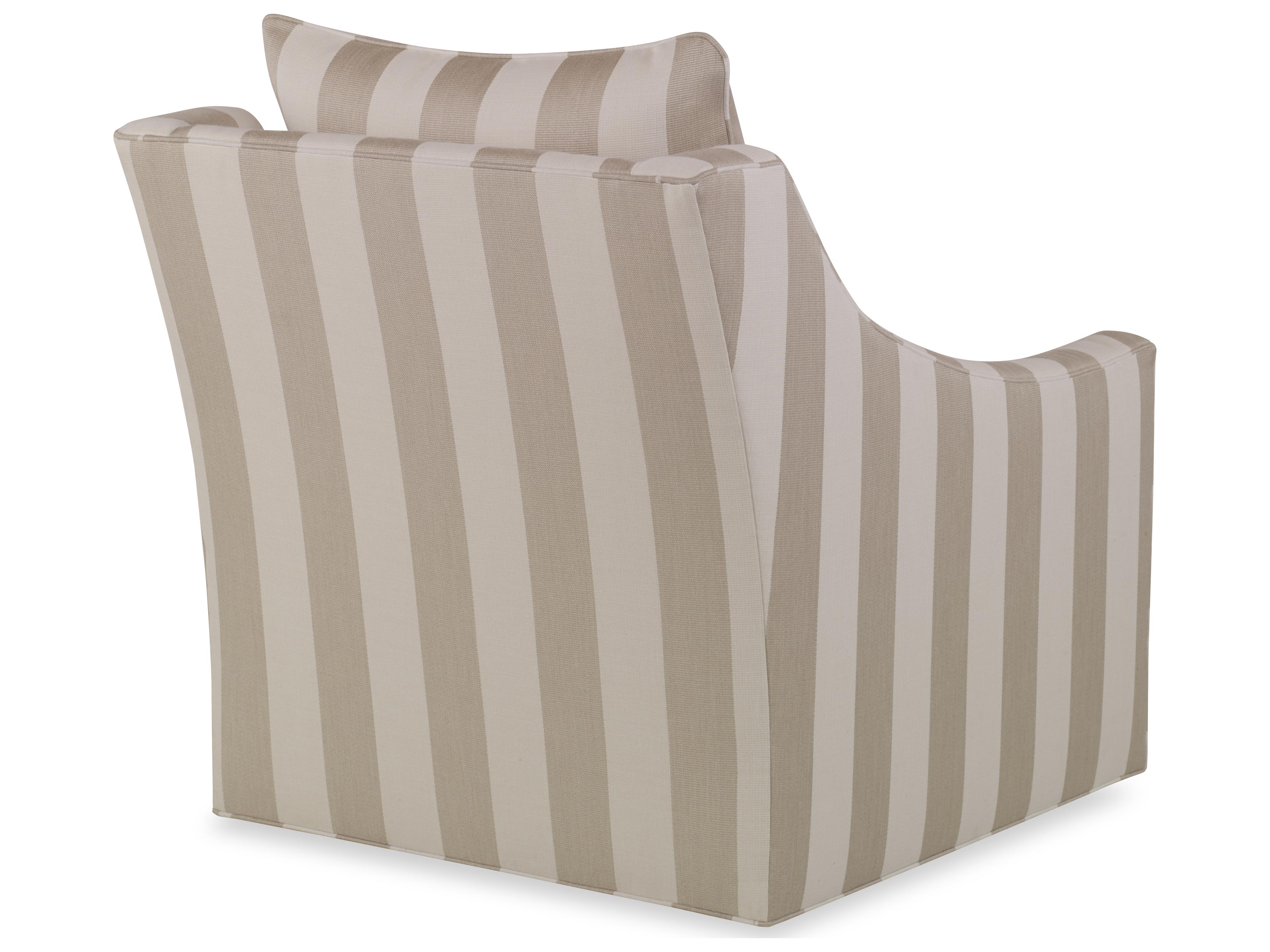 Century Outdoor Willem Upholstered Swivel Lounge Chair