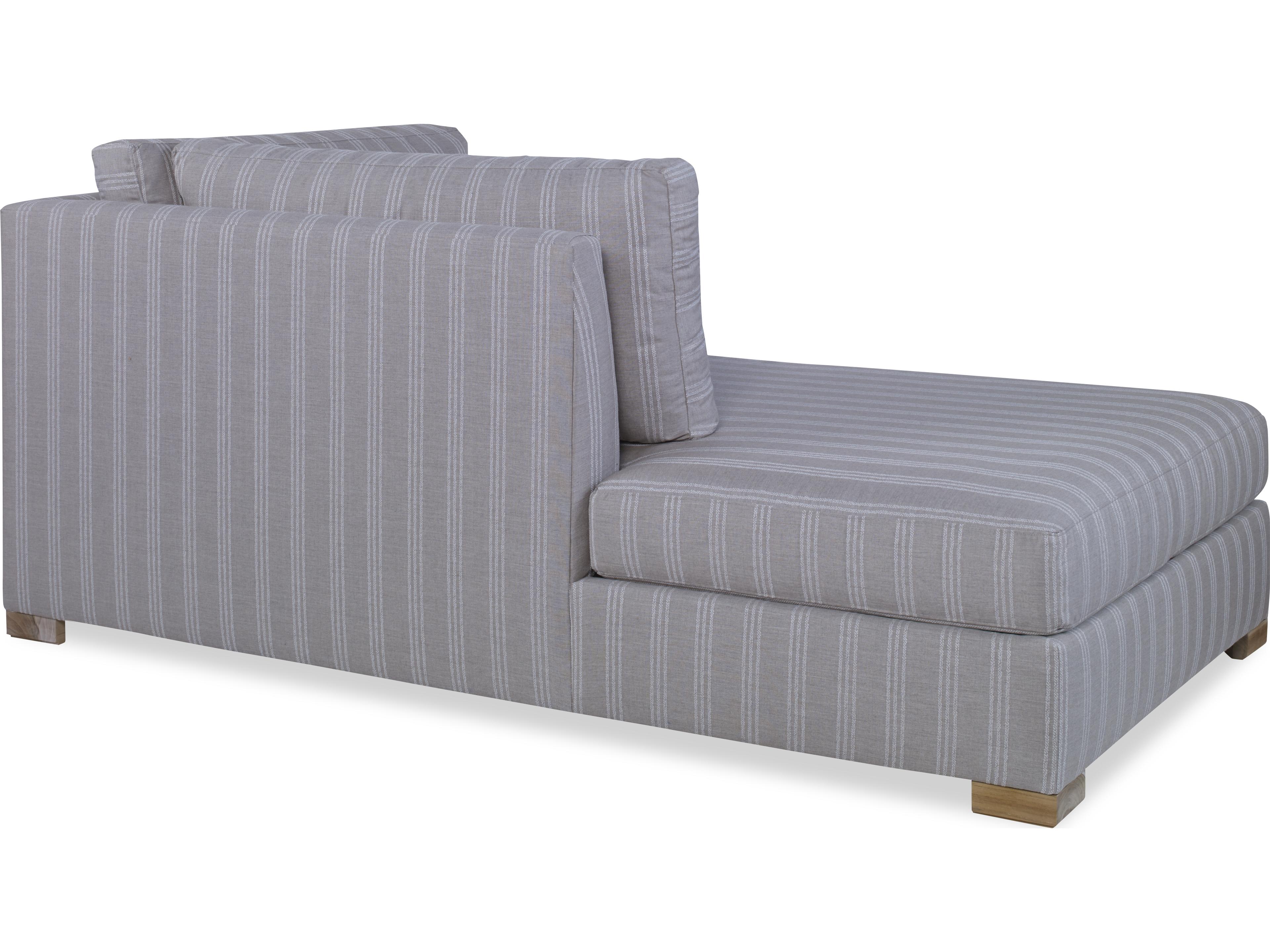 Century Outdoor Ryland Upholstered Left Arm Chaise Lounge