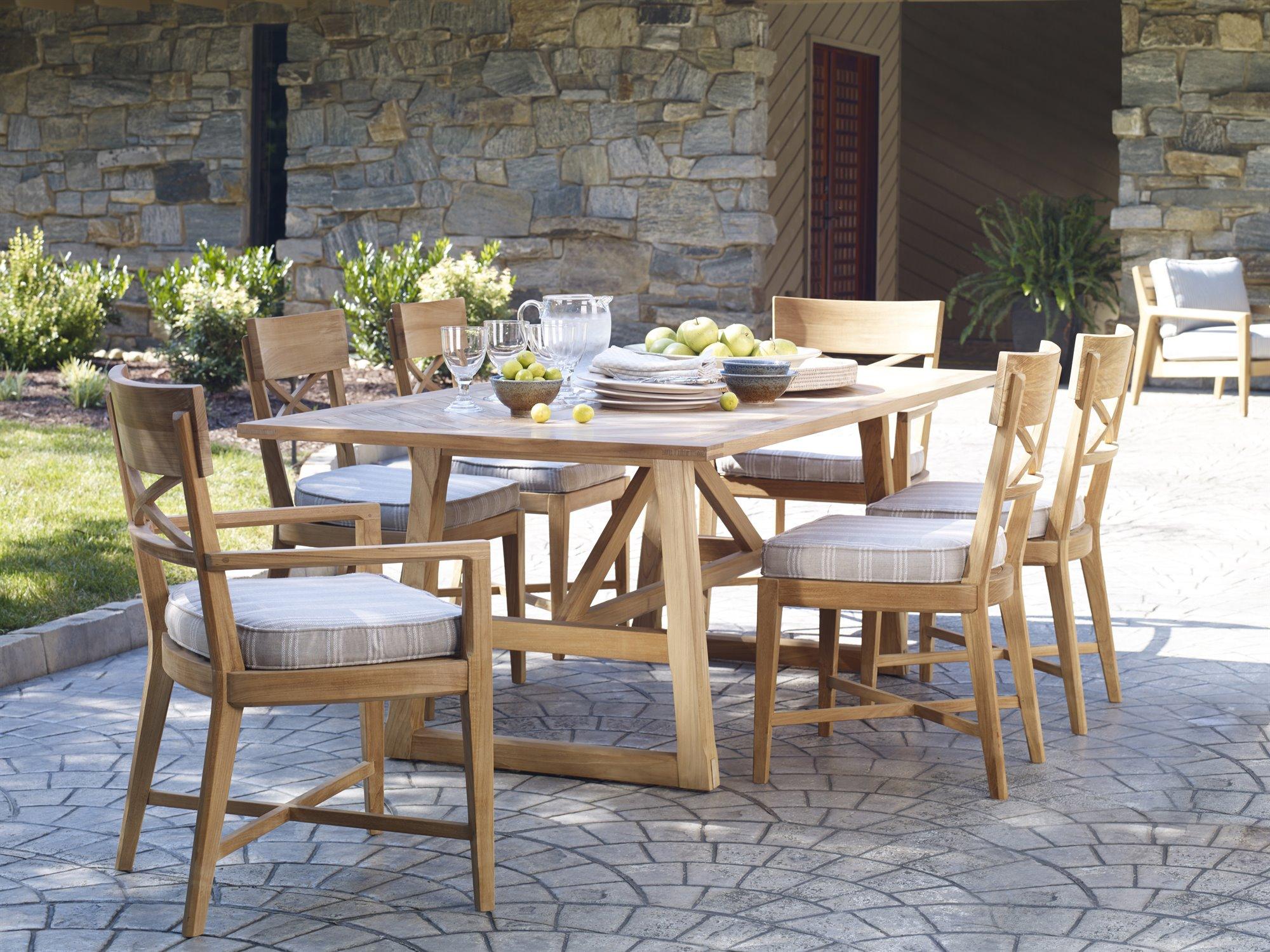 Century Outdoor West Bay Teak Dining Set