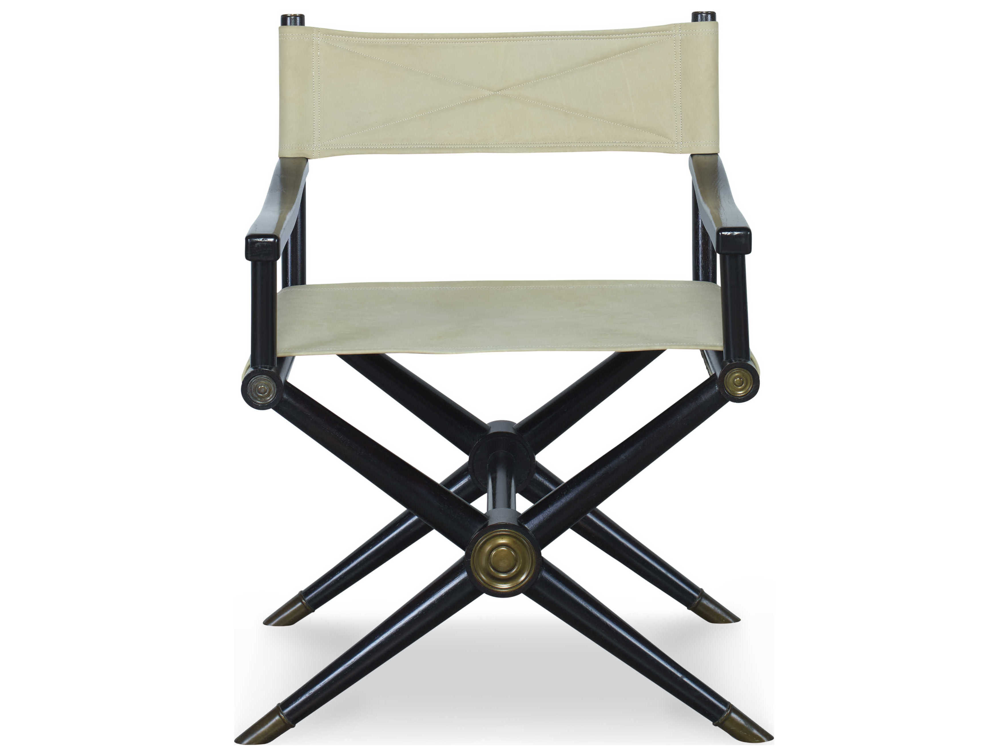 Century Furniture Trading Company Beige Upholstered Arm Dining Chair