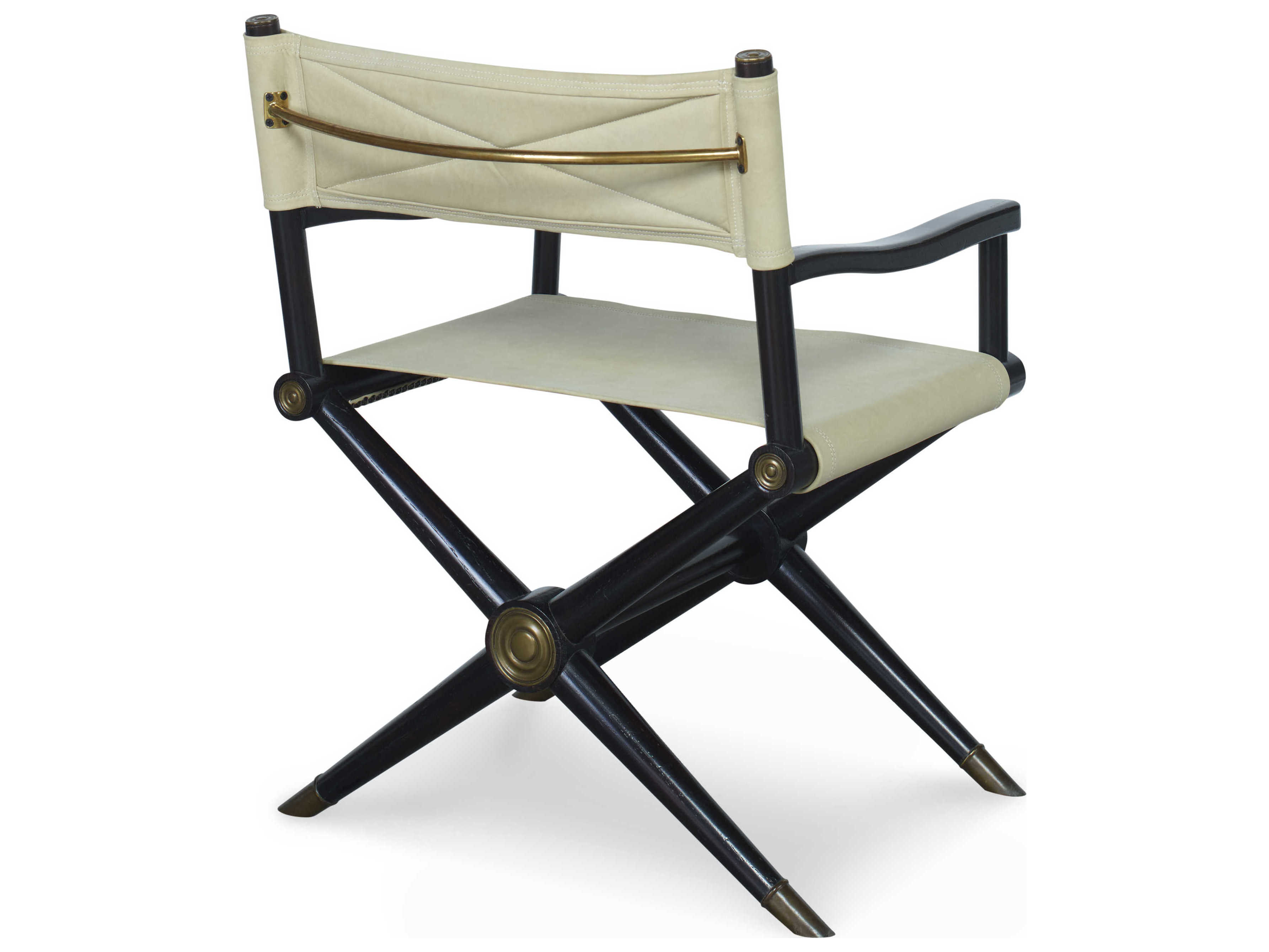 Century Furniture Trading Company Beige Upholstered Arm Dining Chair