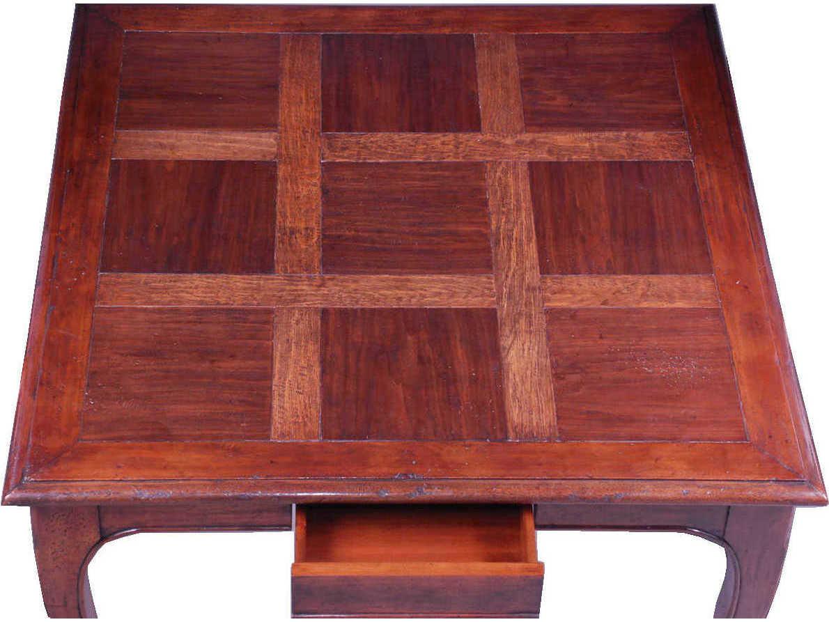 Century Furniture Grand Tour Brown Mahogany Wood Game Table