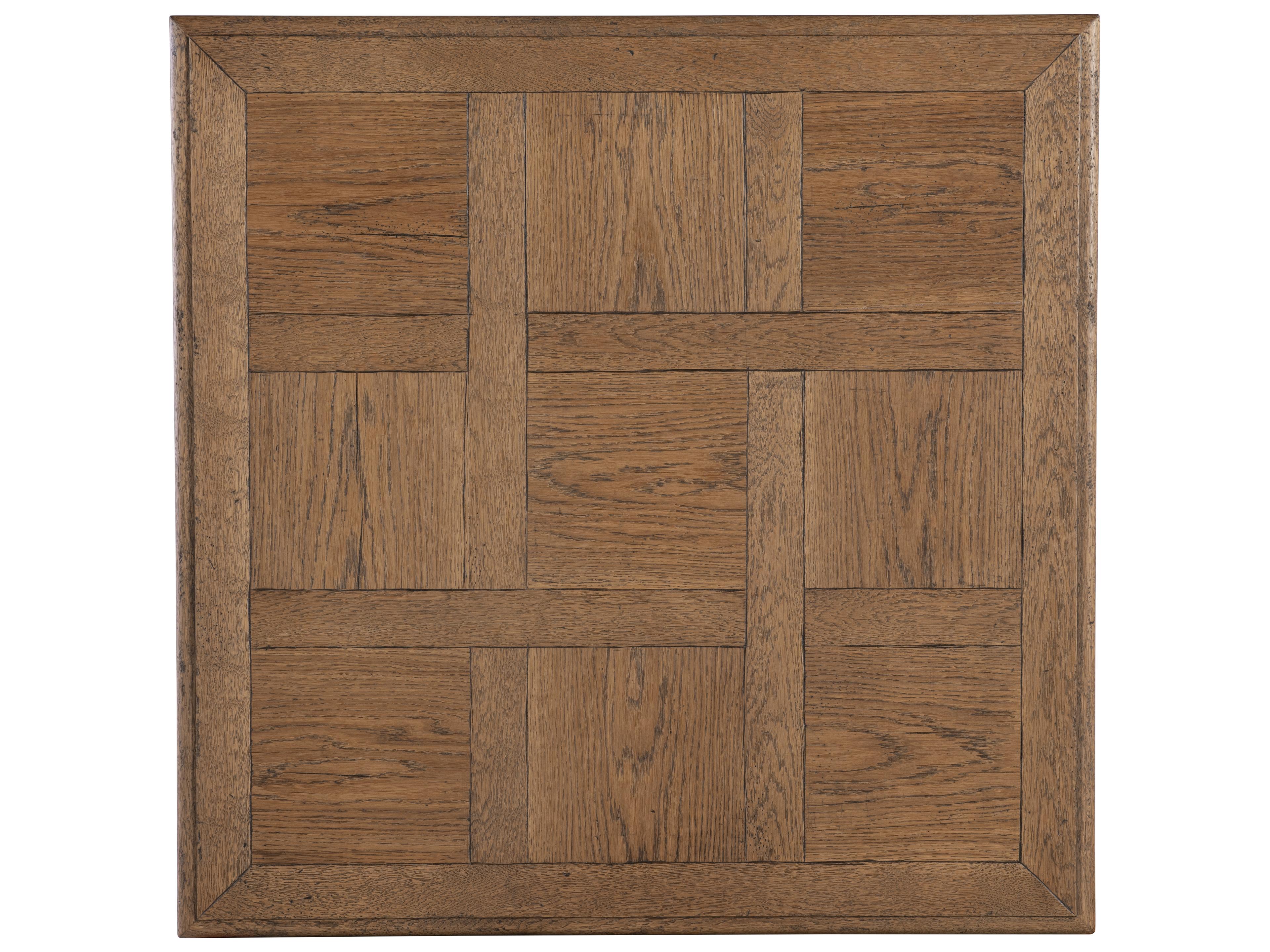 Century Furniture Grand Tour Brown Oak Wood Game Table