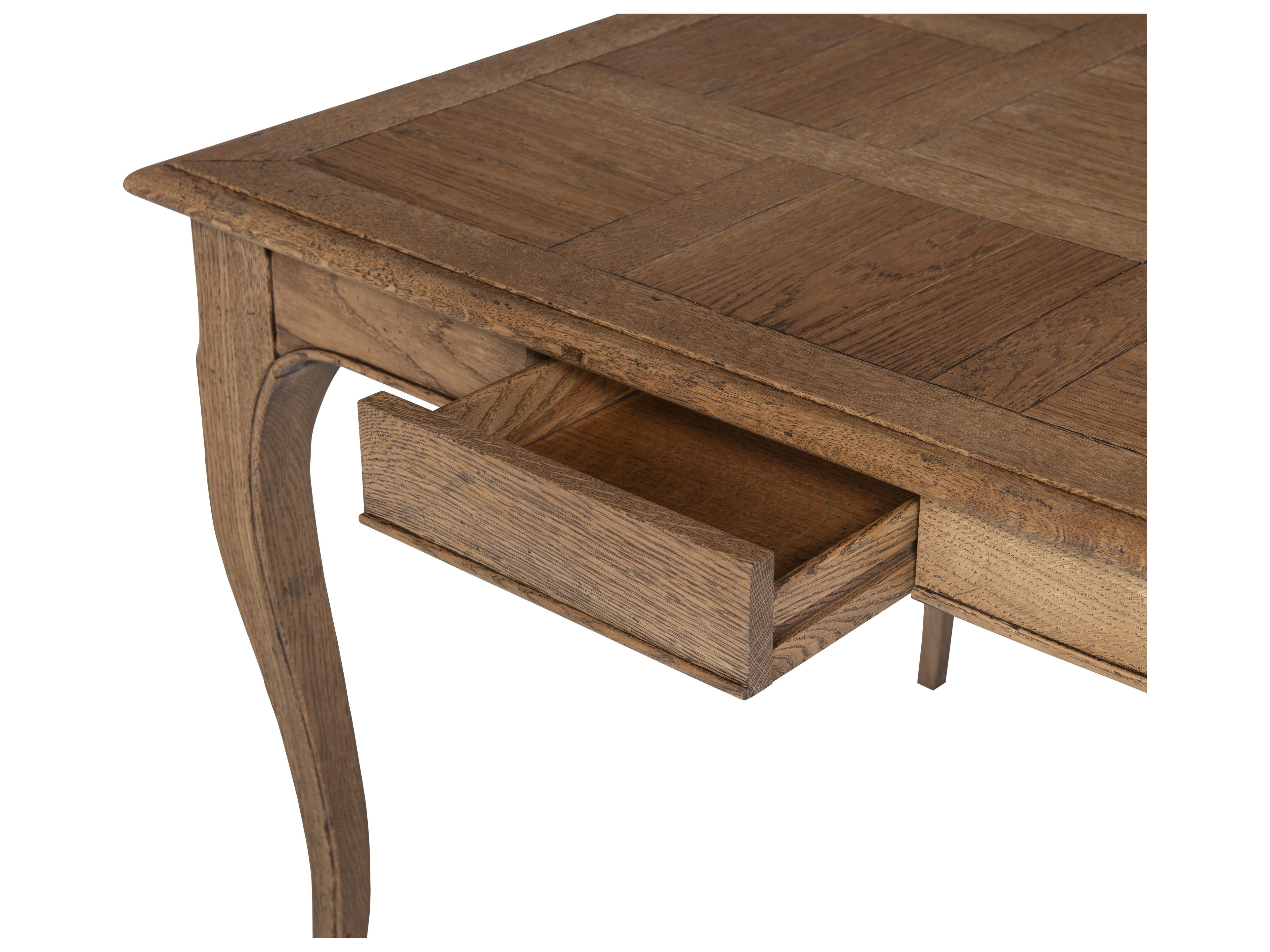 Century Furniture Grand Tour Brown Oak Wood Game Table