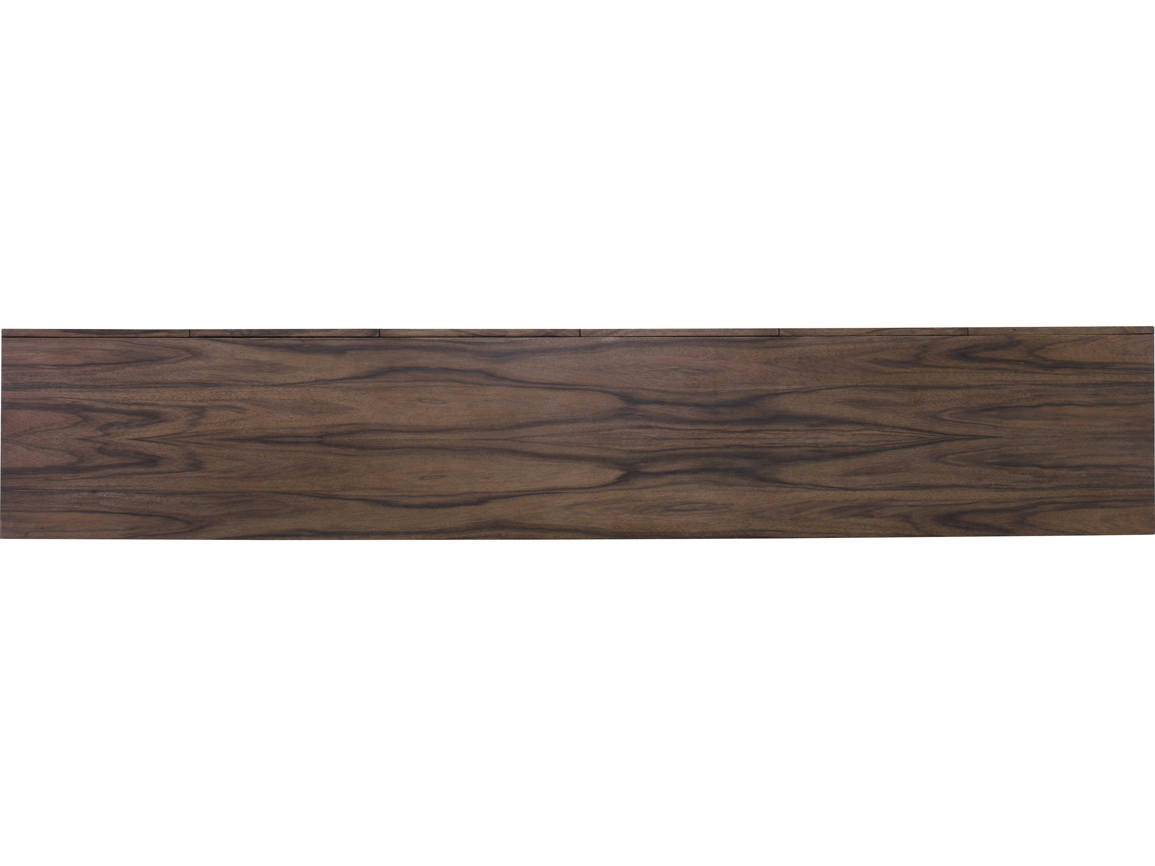 Century Furniture Grand Tour 110" Oak Wood Paldao Textured Pewter Media Console