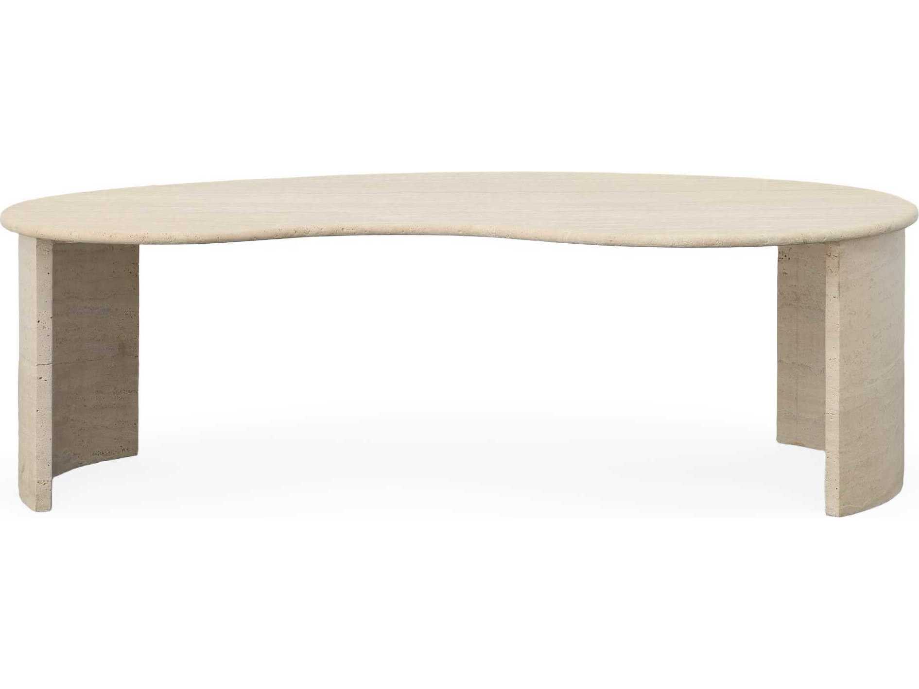 Century Furniture Grand Tour Travertine Stone Coffee Table