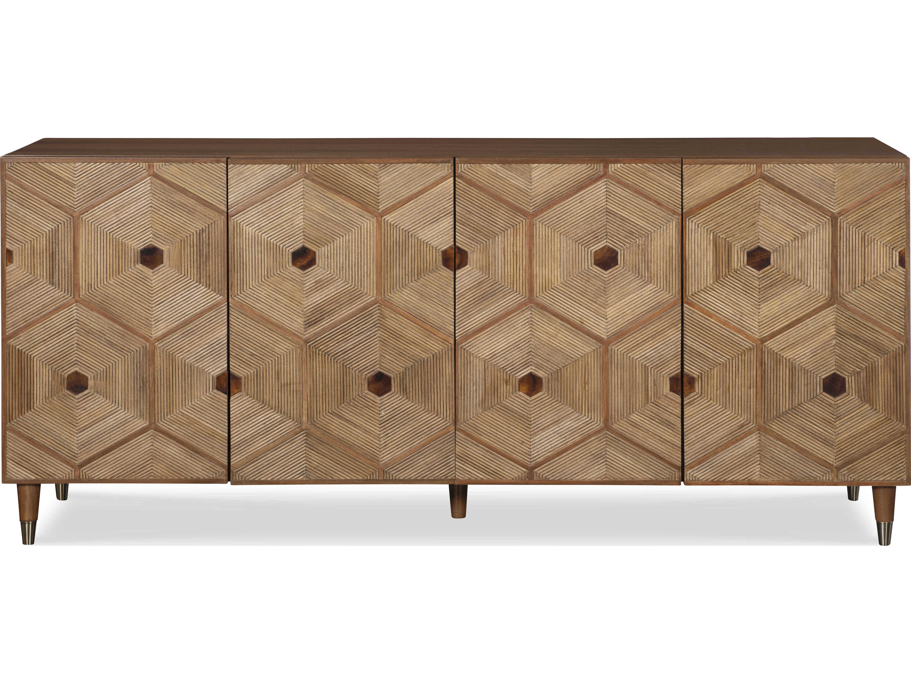 Century Furniture Grand Tour Cantata 76" Oak Wood Sideboard