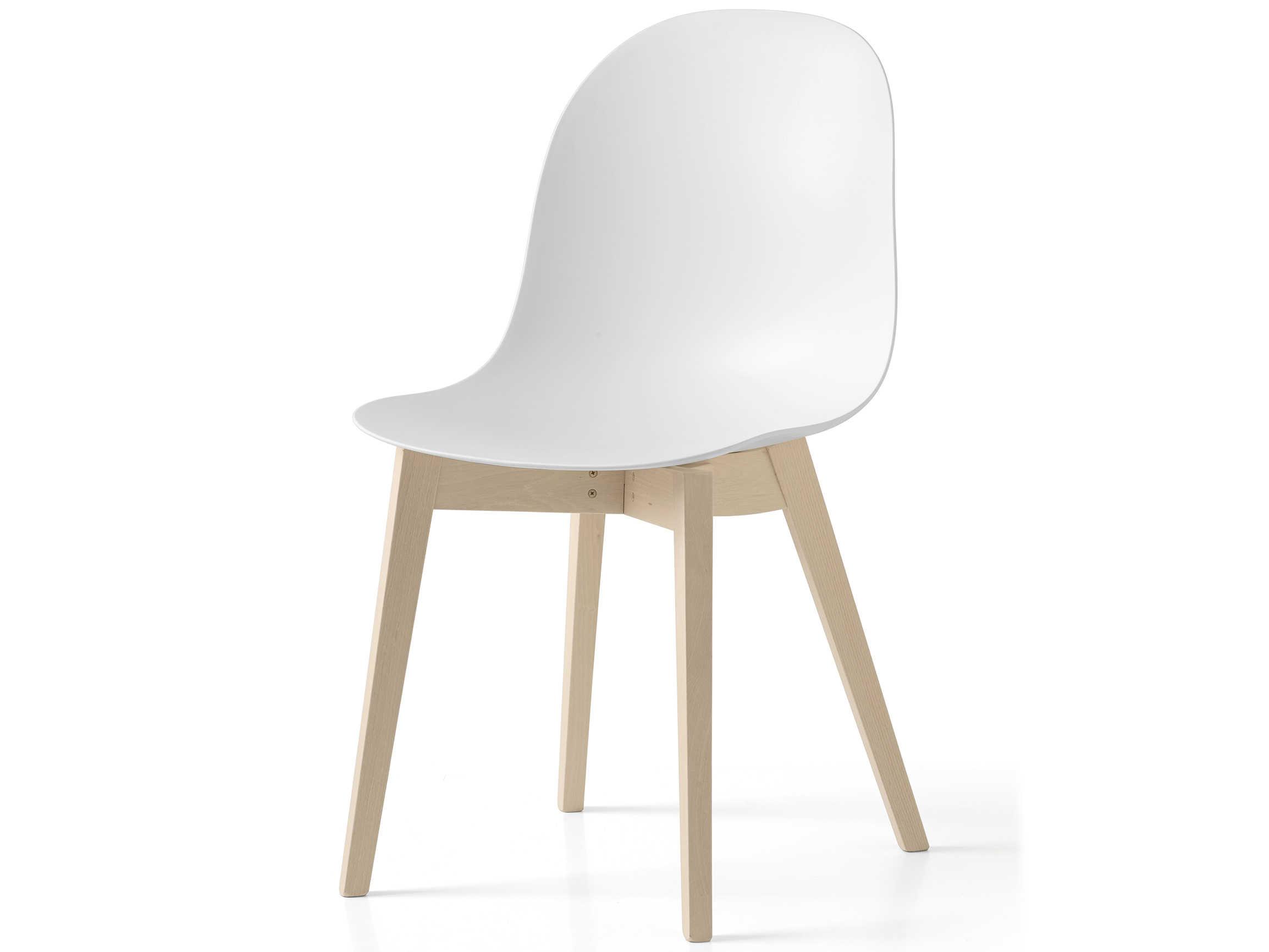 Connubia Academy Beech Wood Black Armless Dining Chair