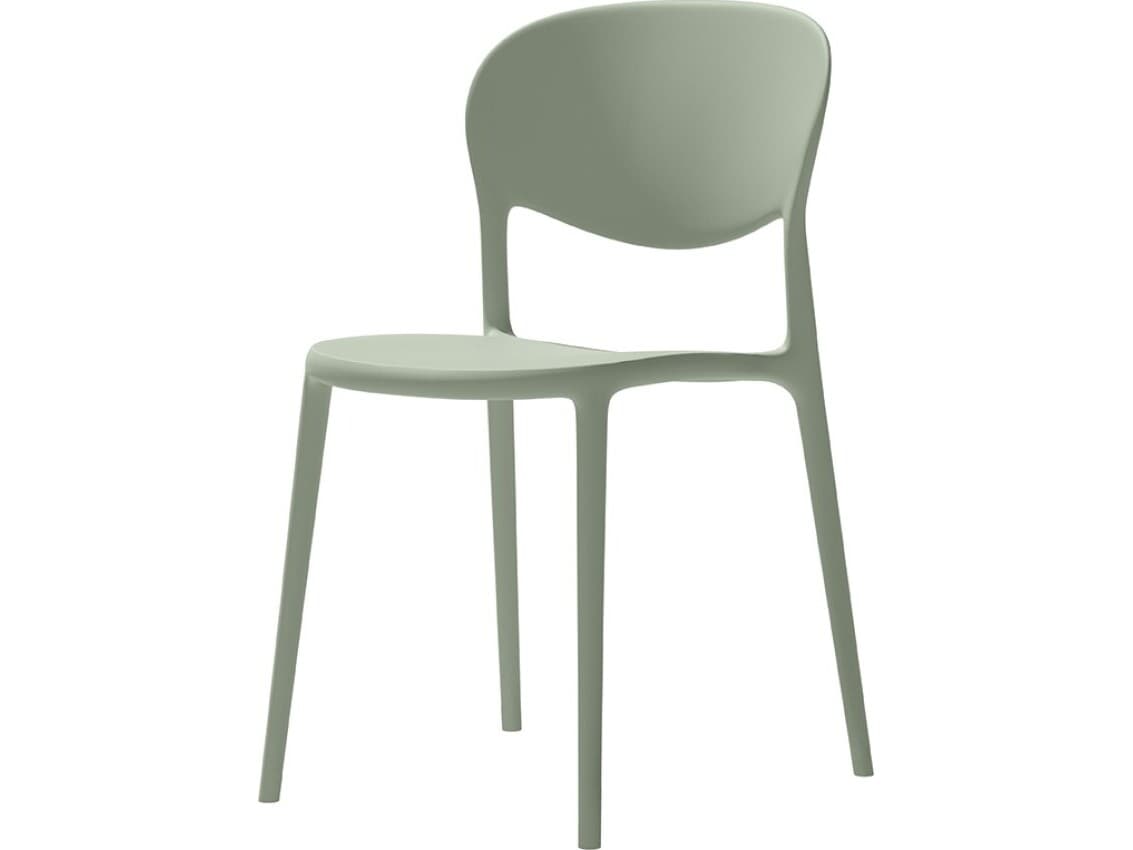 Connubia Abby Black Armless Dining Chair