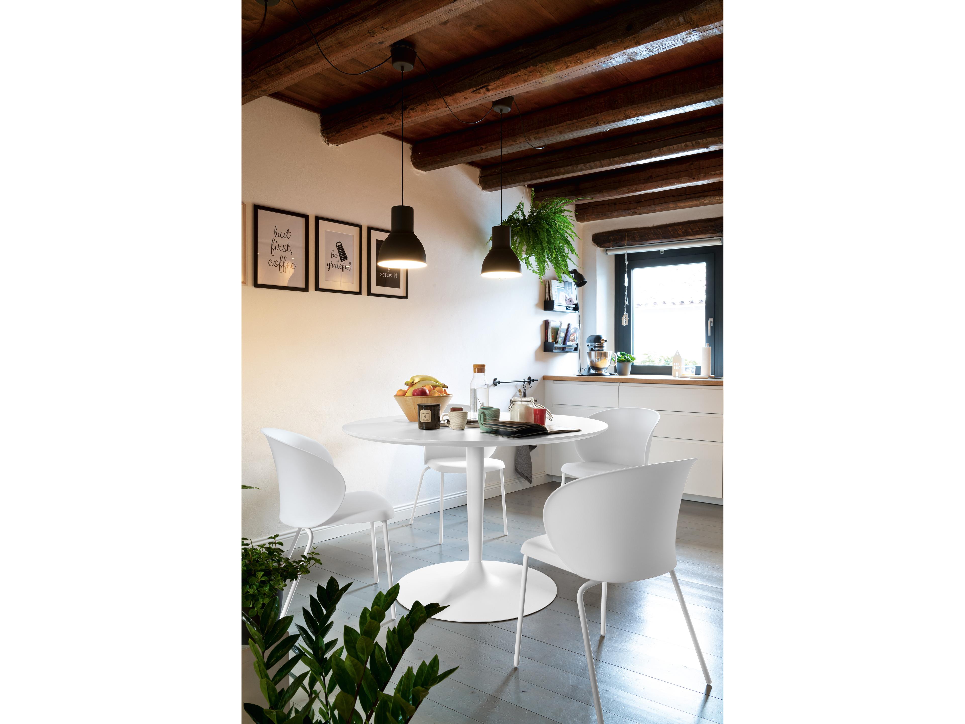 Connubia Planet Round Metal Dining Table