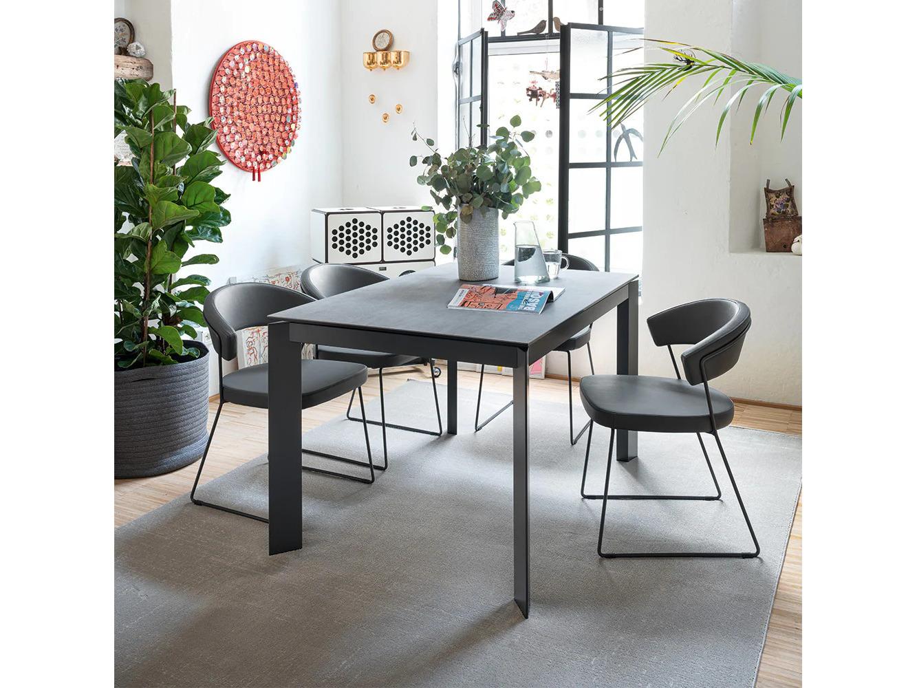 Connubia Baron Rectangular Ceramic Dining Table