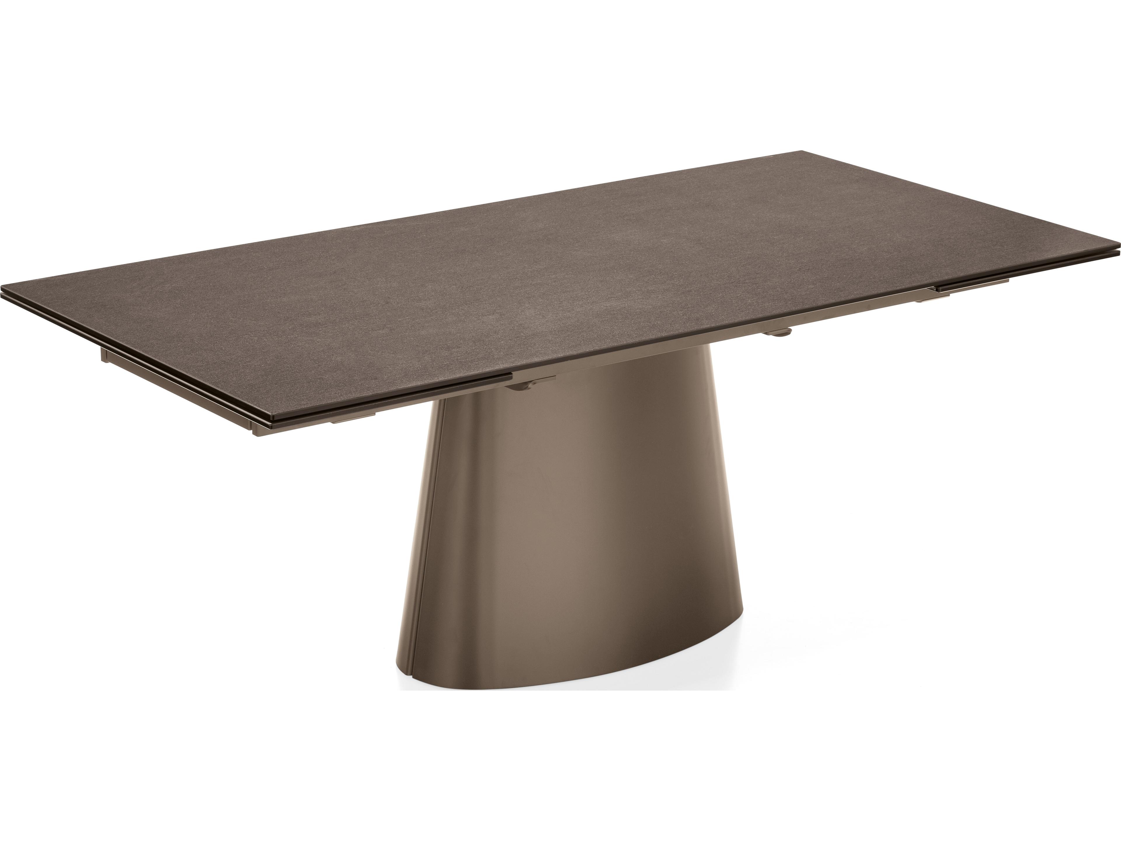 Connubia Ellisse Rectangular Metal Dining Table