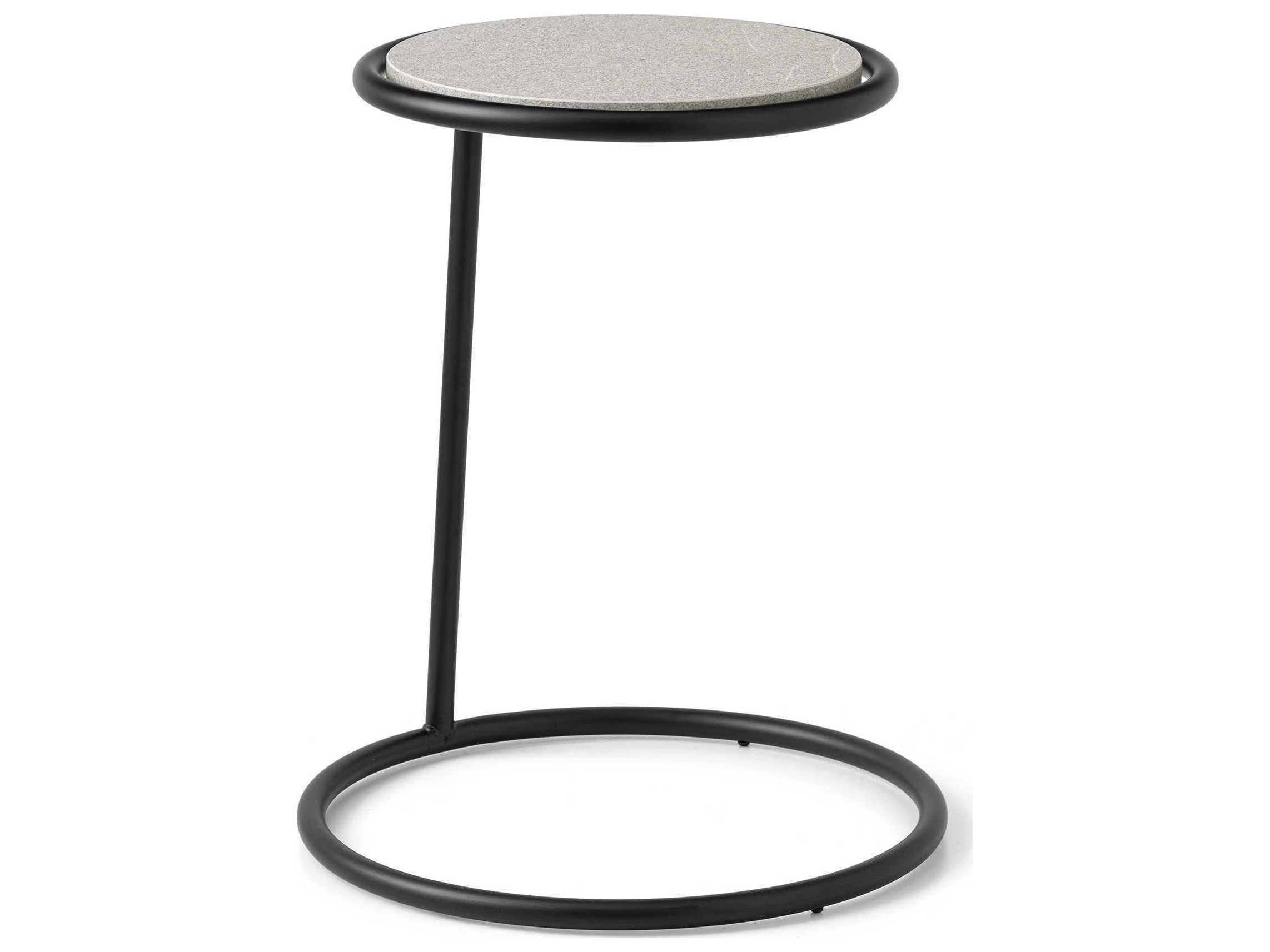 Connubia Kangoo Round Stone Coffee Table