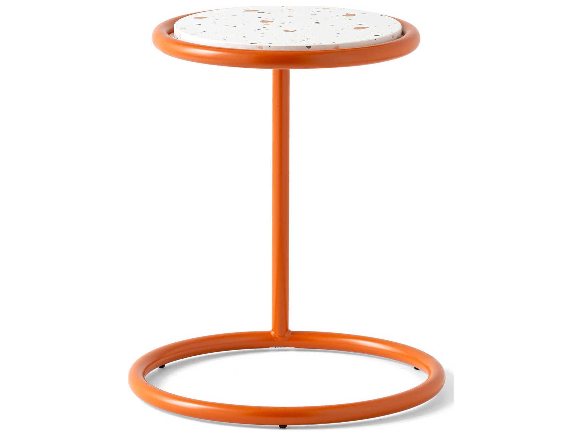 Connubia Kangoo Round Stone End Table