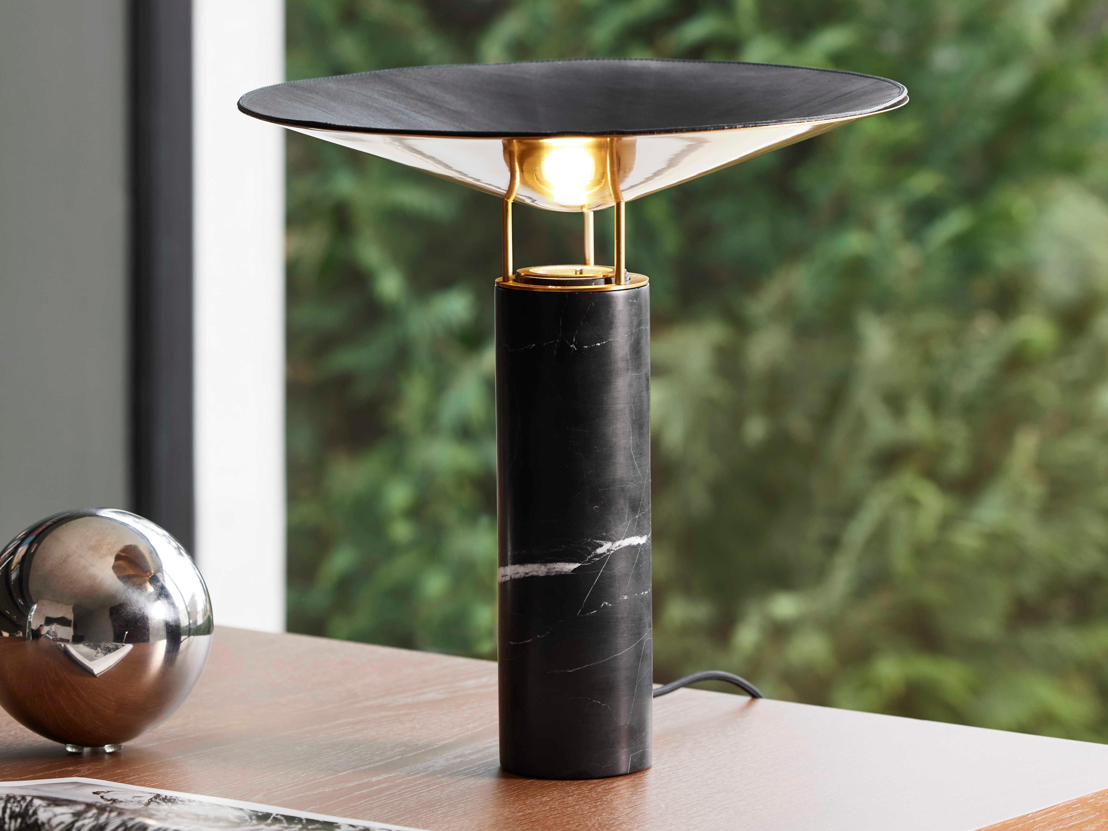 Carpyen Rebound Black Table Lamp