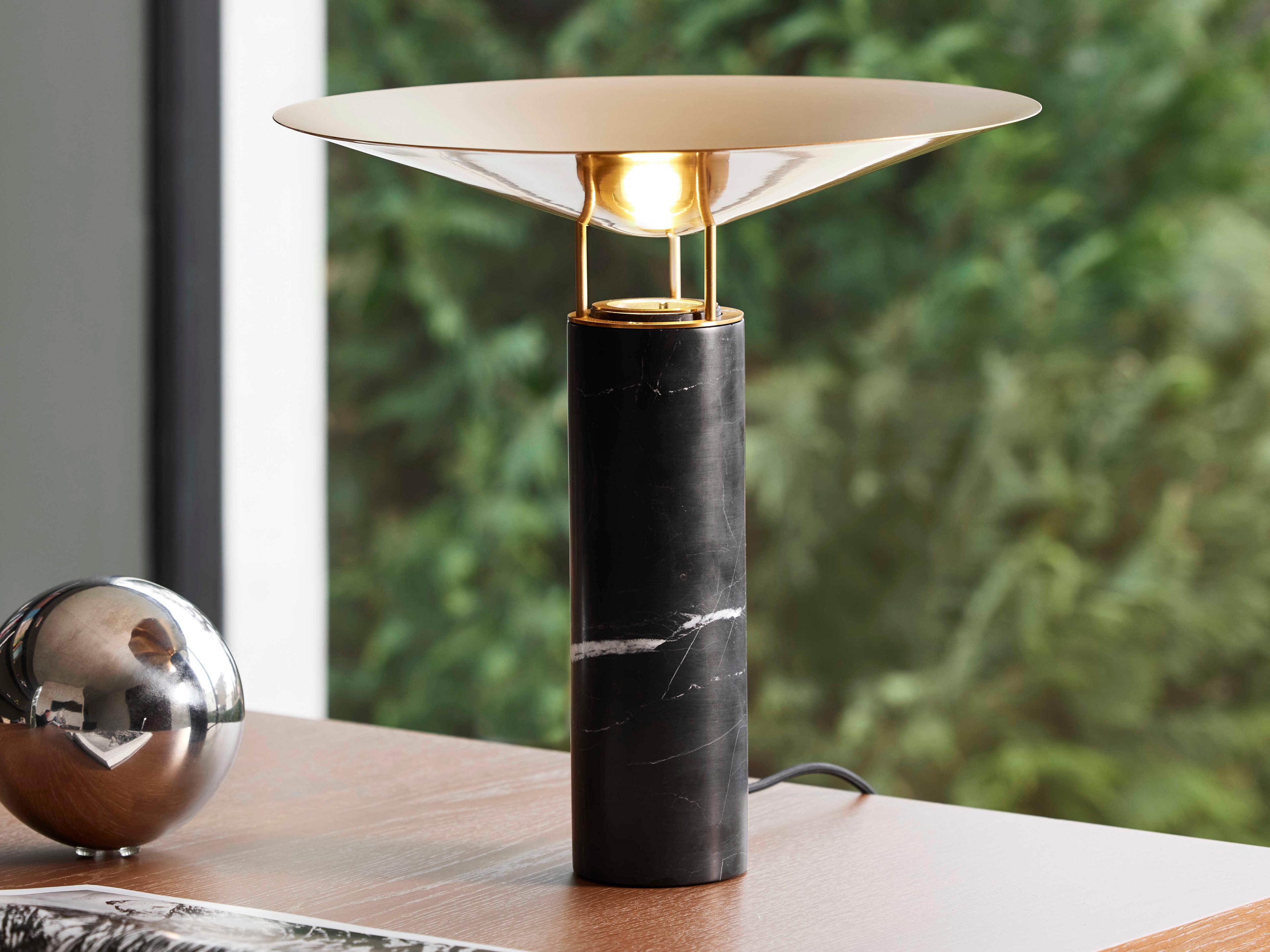 Carpyen Rebound Black Table Lamp