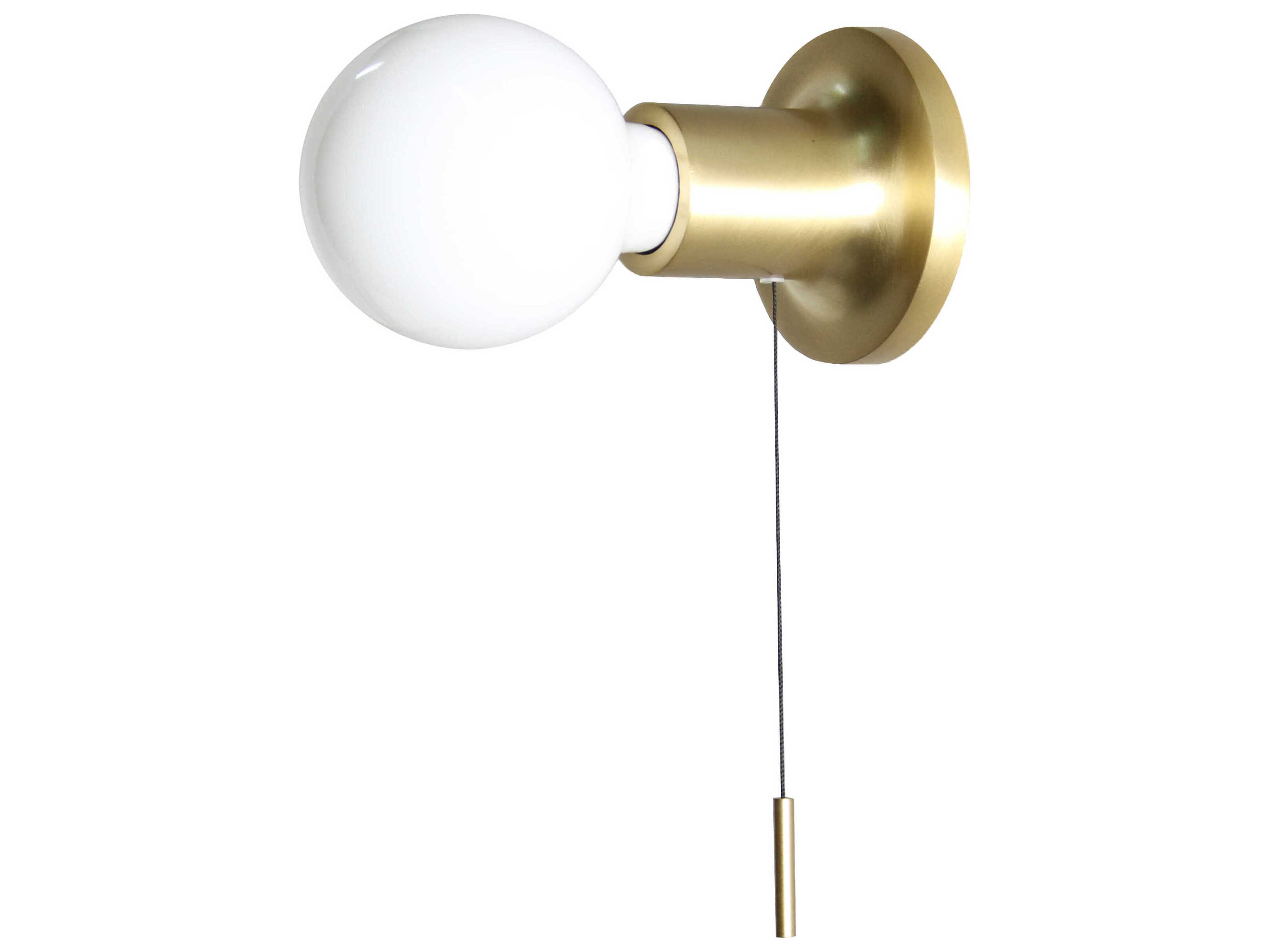 Carpyen Punt 1-Light Satin Gold Wall Sconce