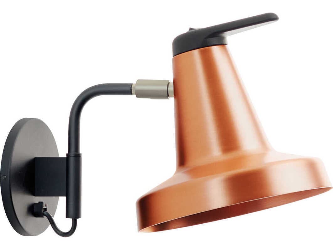 Carpyen Garcon 1-Light Copper Black Wall Sconce