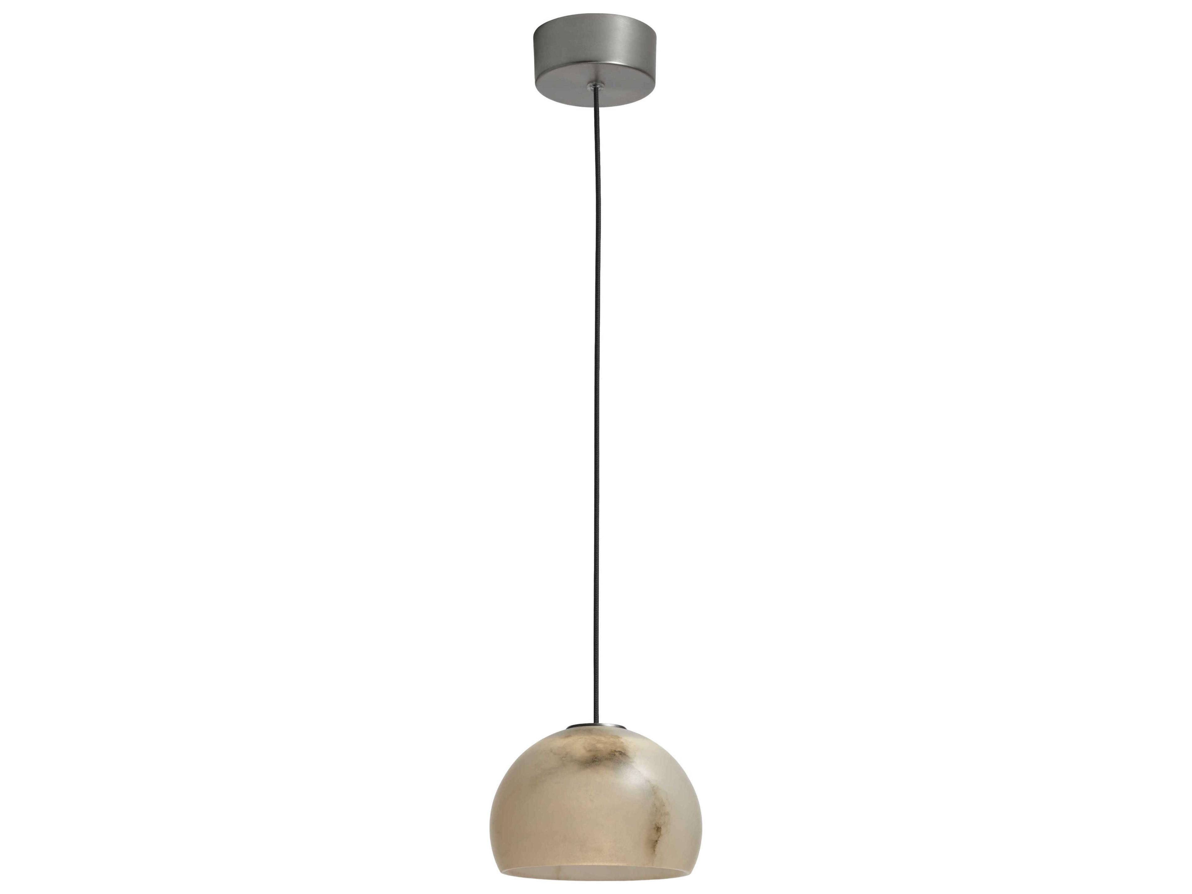 Carpyen Neil Matt Nickel Dome Mini Pendant