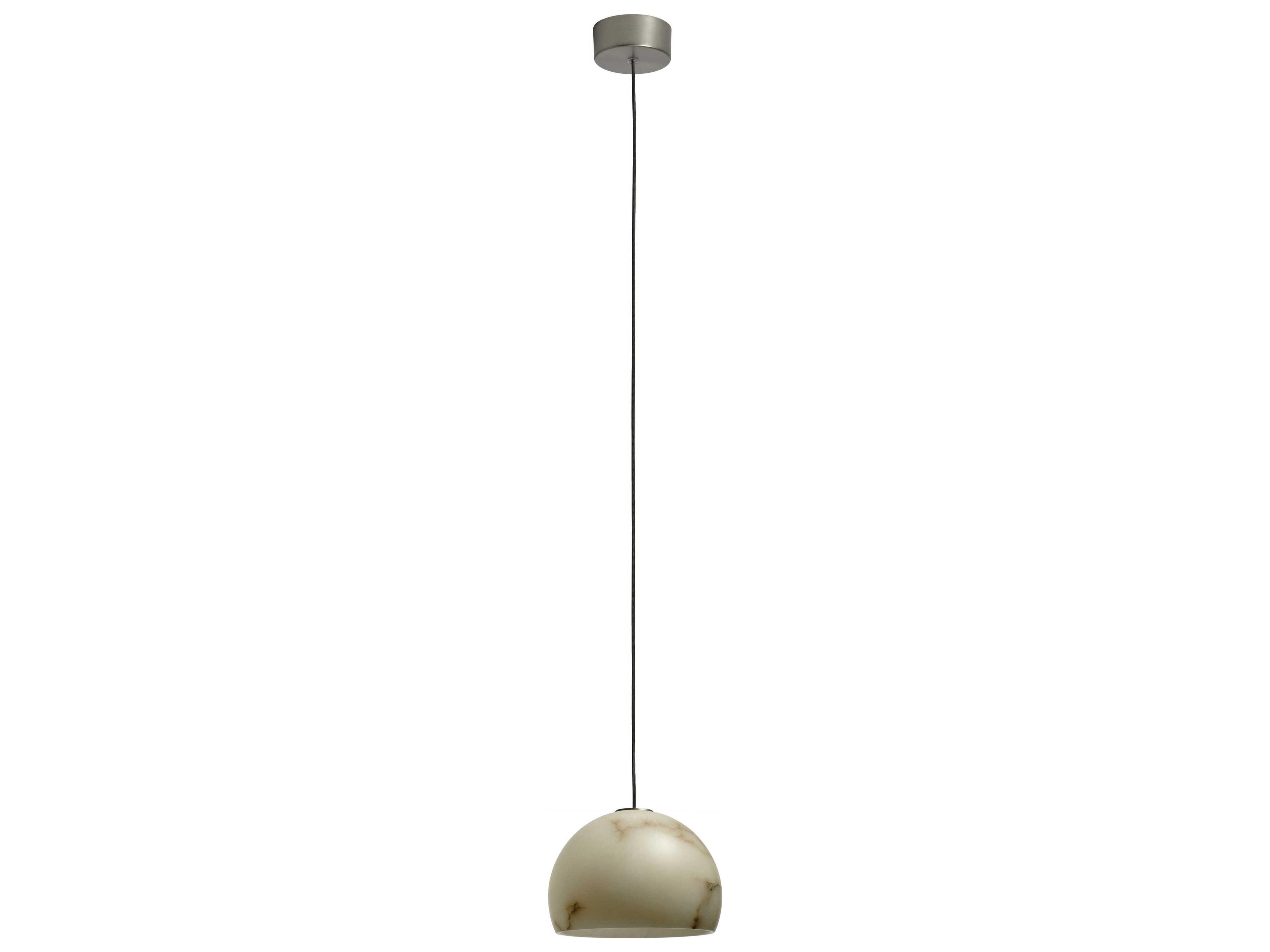Carpyen Neil Matt Nickel Dome Mini Pendant