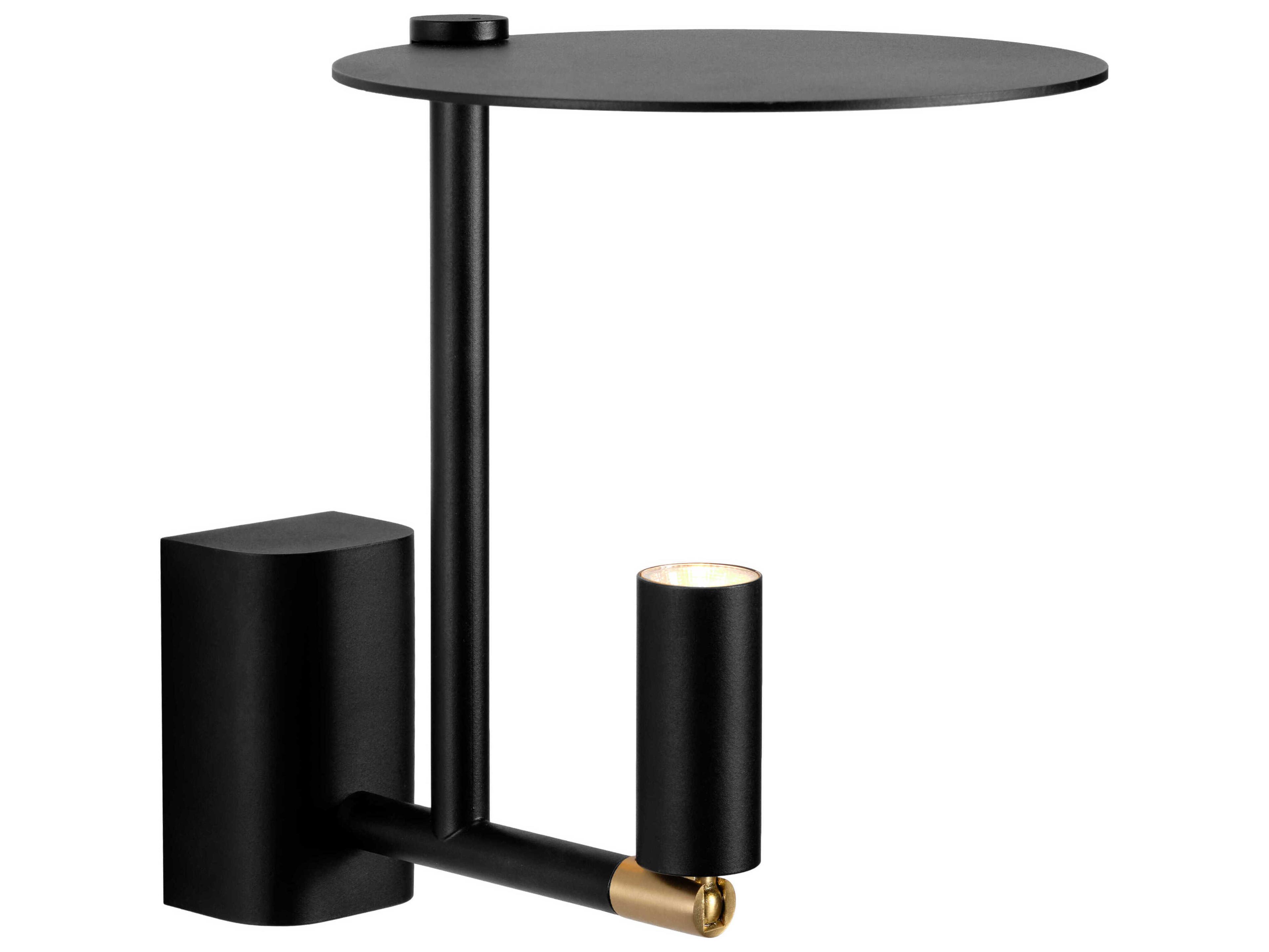 Carpyen Kelly Black Gold Wall Sconce