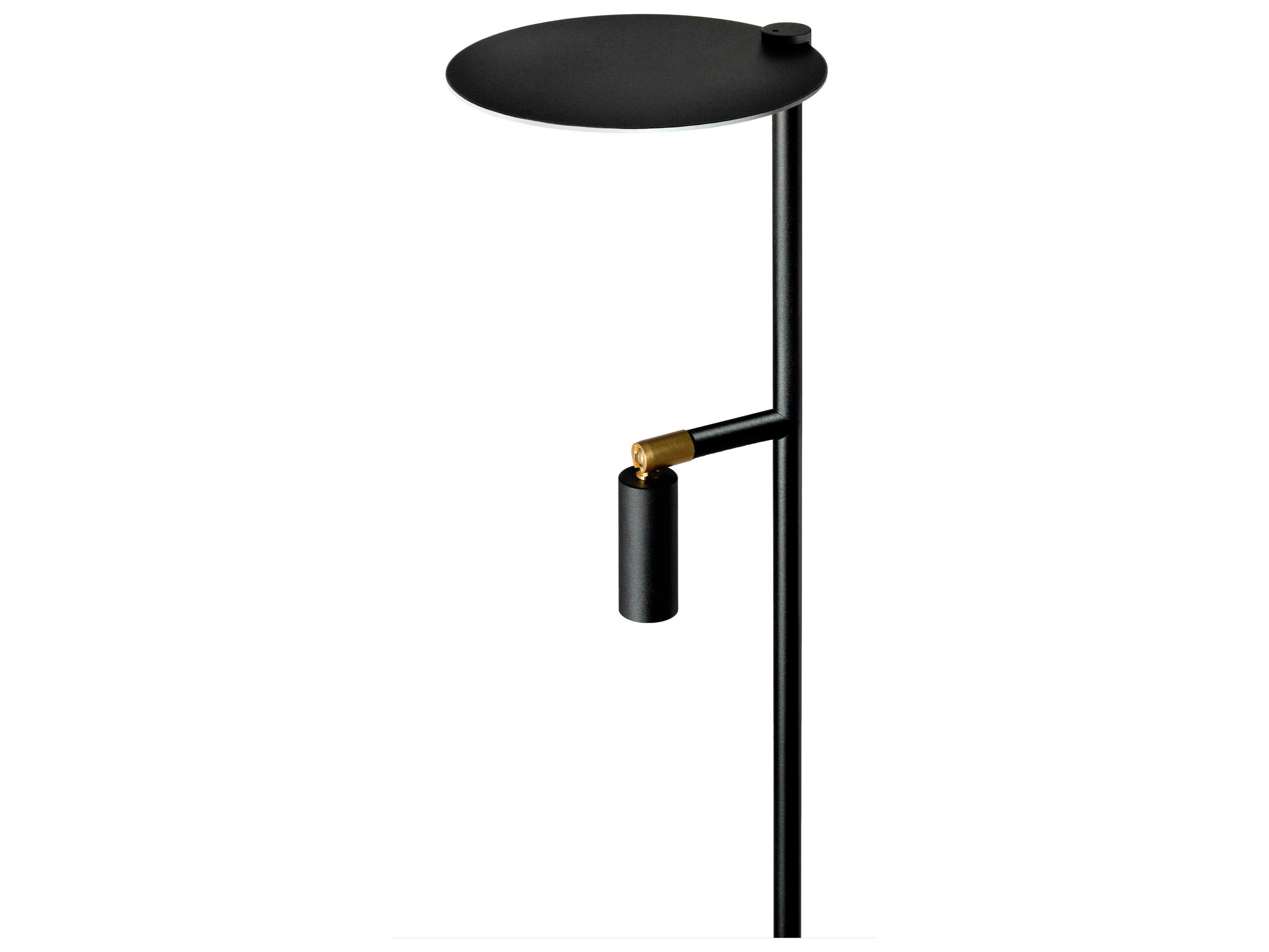 Carpyen Kelly Black Gold Floor Lamp