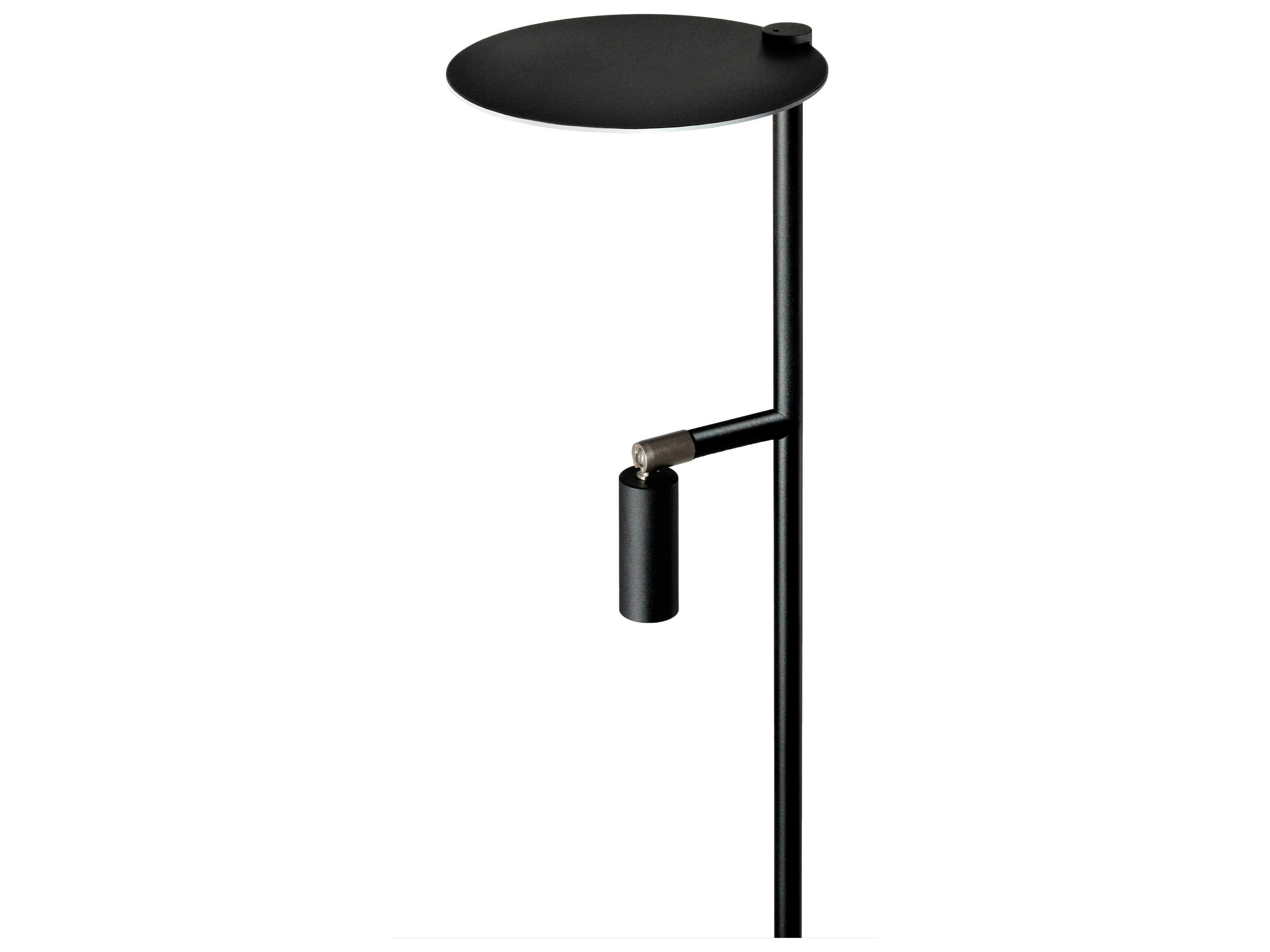 Carpyen Kelly Black Nickel Floor Lamp