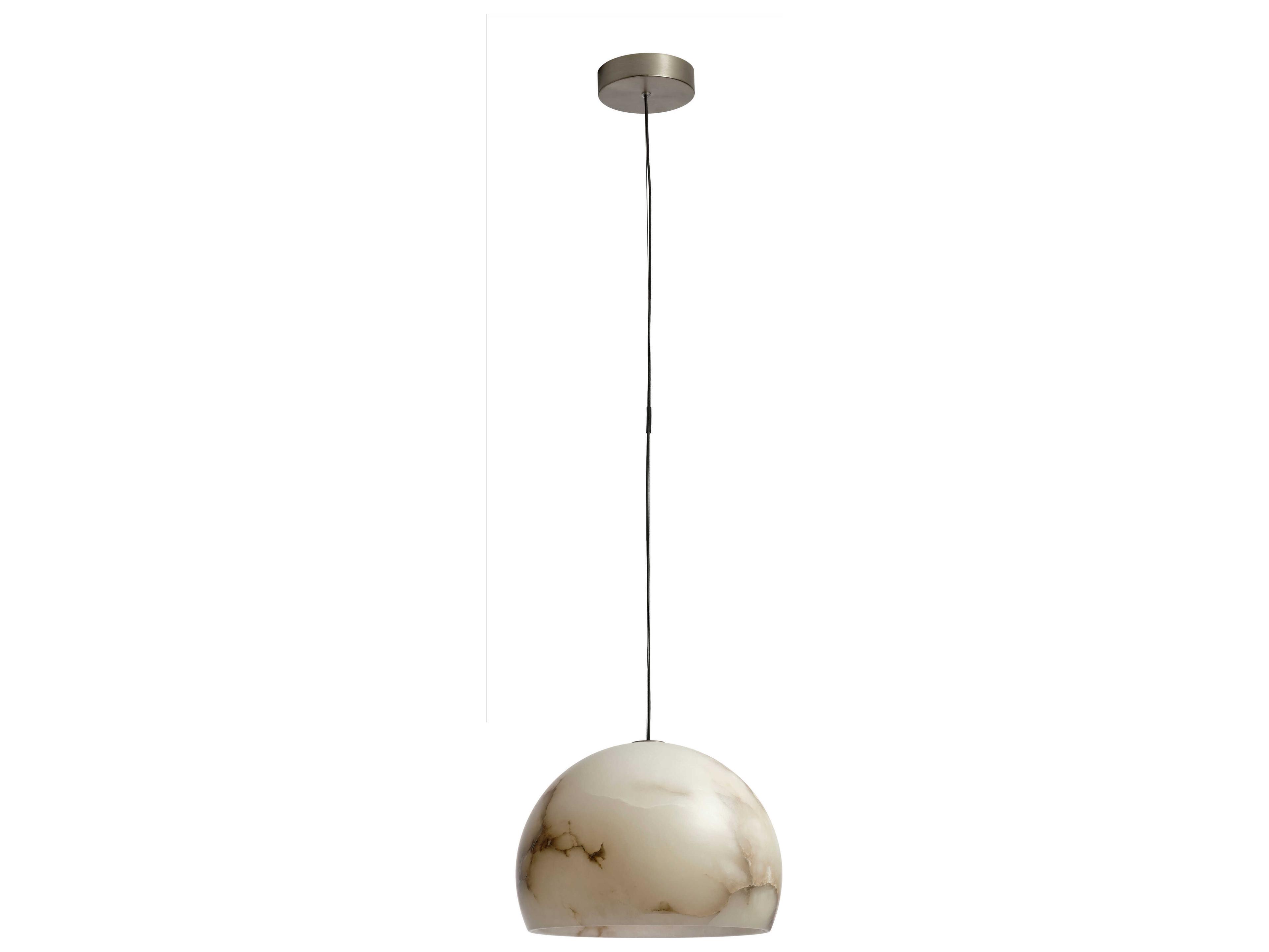 Carpyen Neil Matt Nickel Dome Pendant