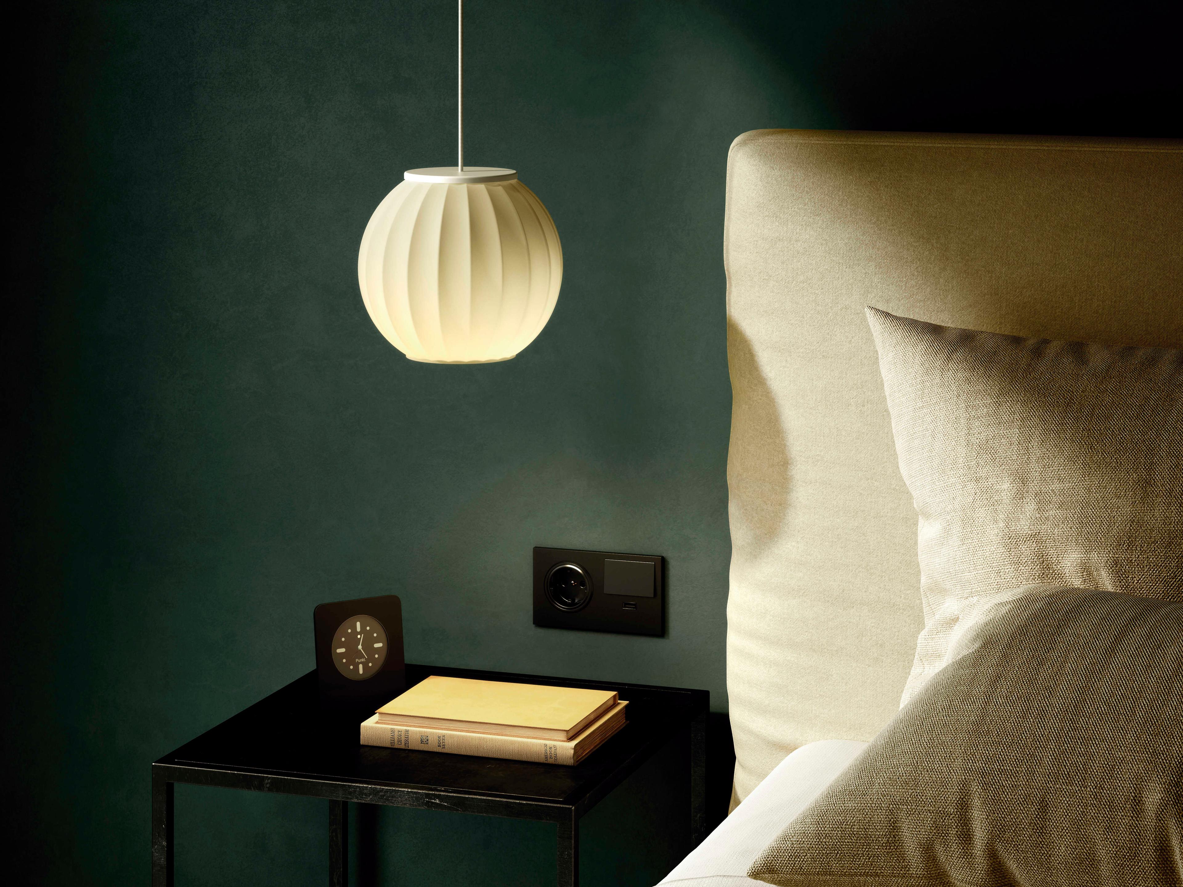 Carpyen Mei 1-Light White Globe Mini Pendant