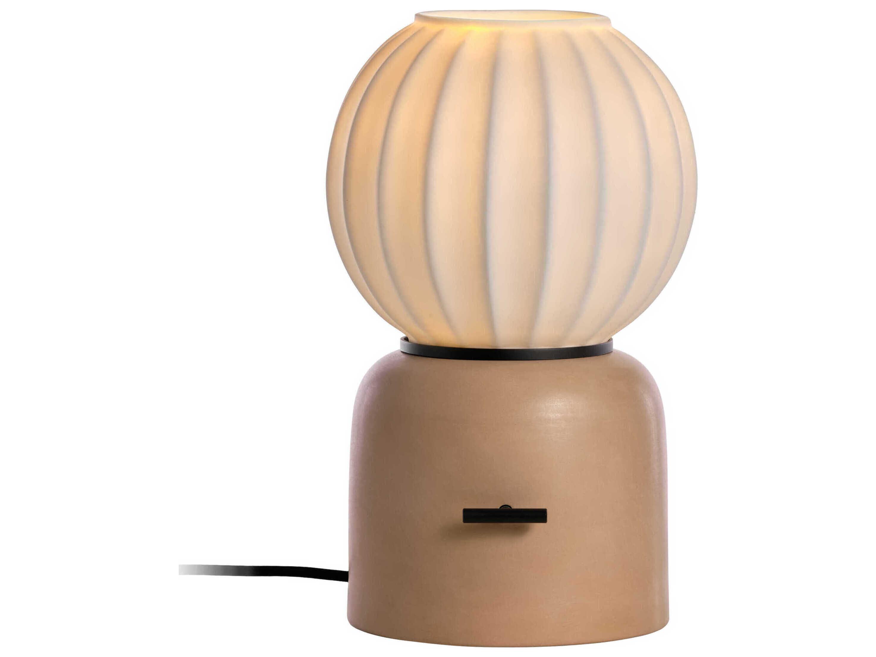 Carpyen Mei Rose Black Brown Table Lamp