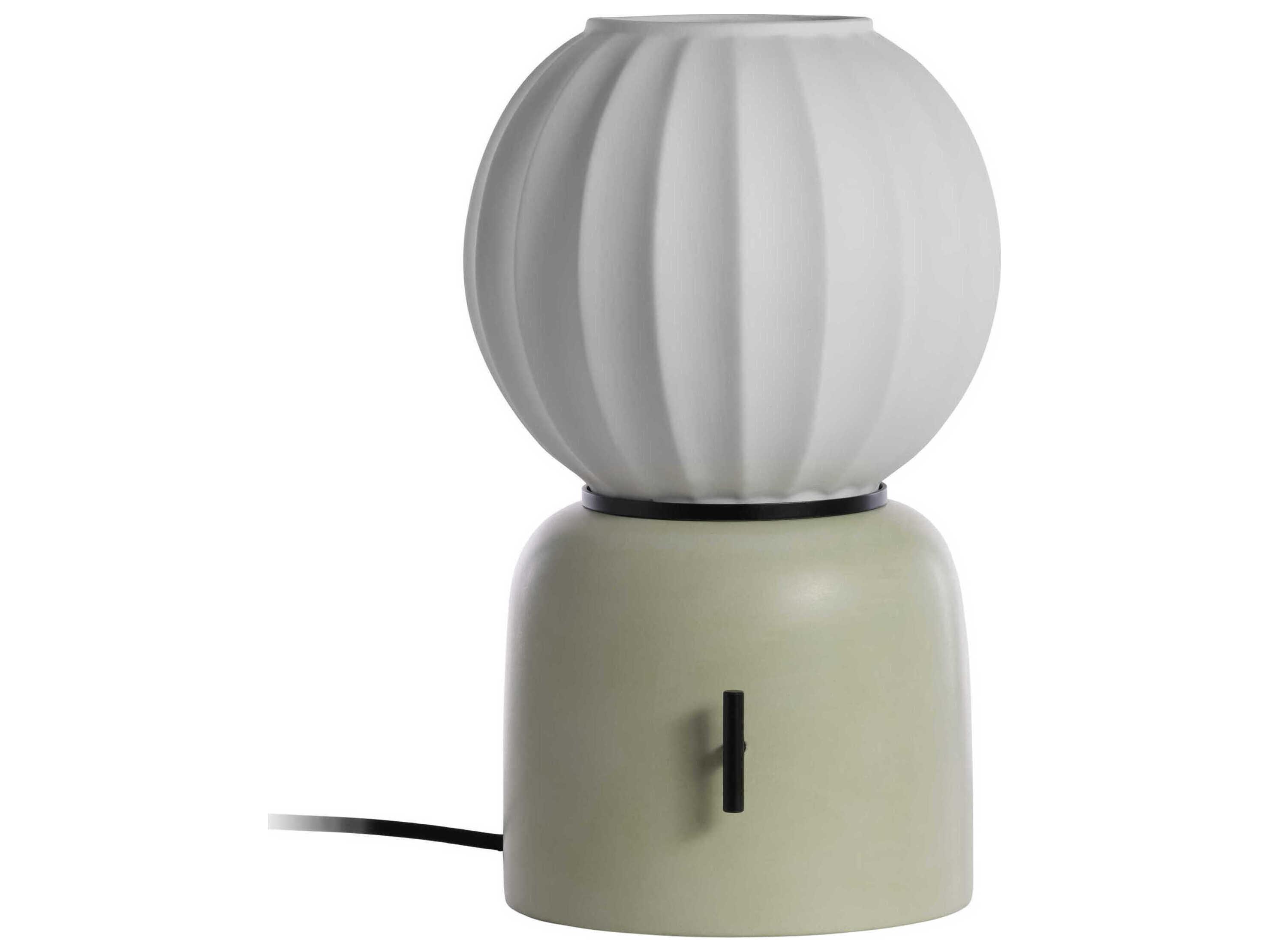 Carpyen Mei Mint Green Black Table Lamp