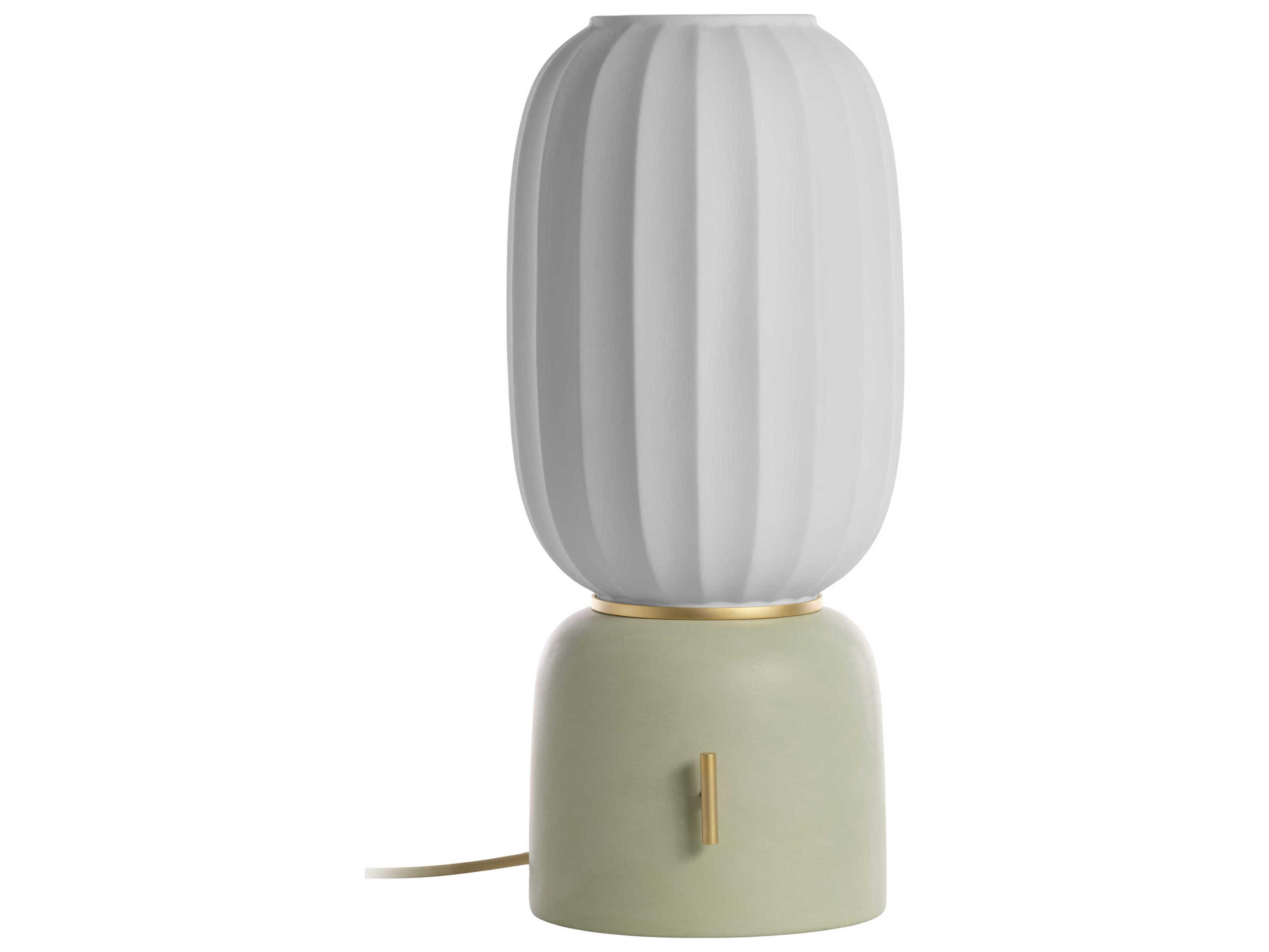 Carpyen Mei Mint Green Gold Table Lamp
