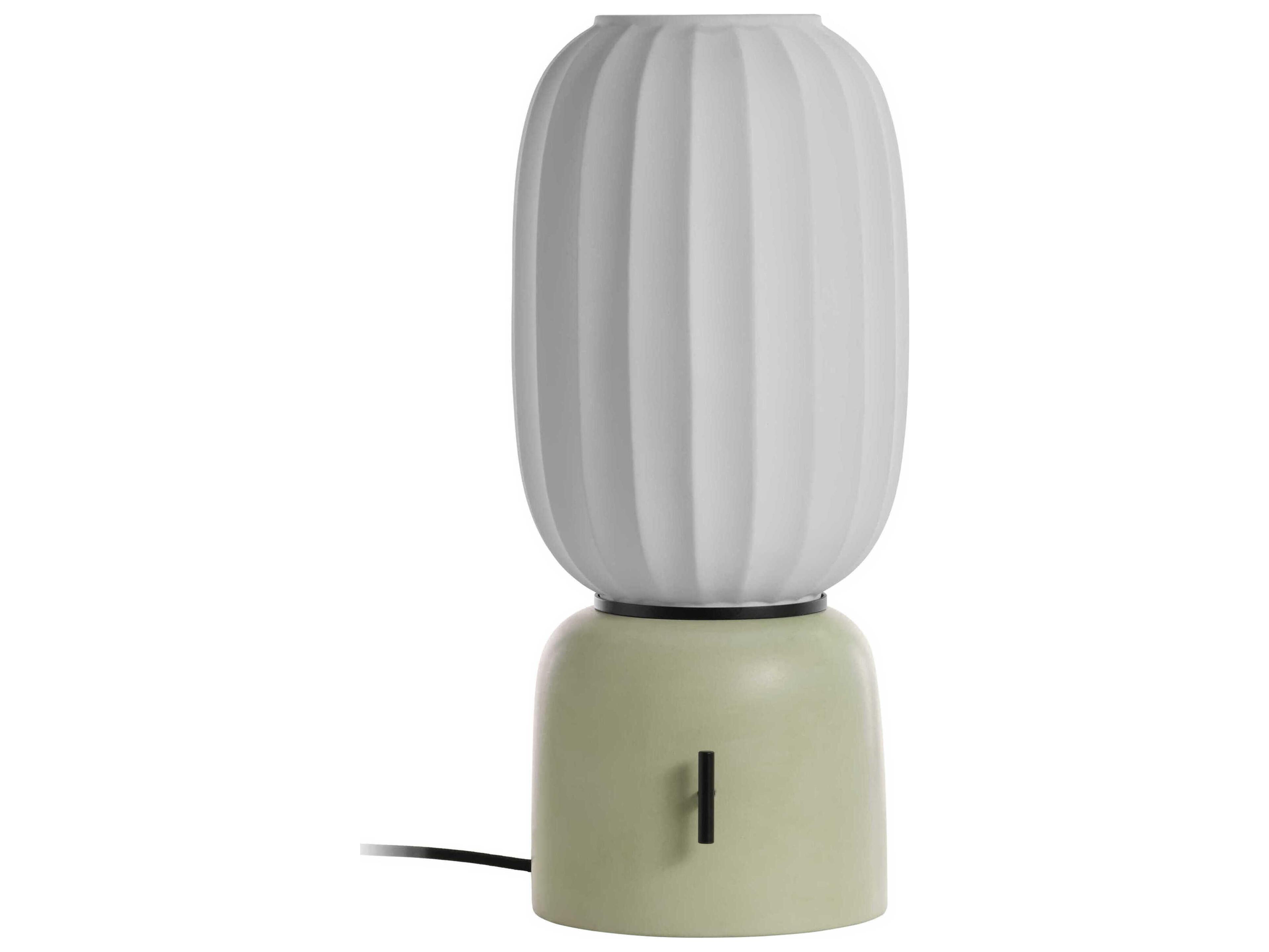 Carpyen Mei Mint Green Black Table Lamp