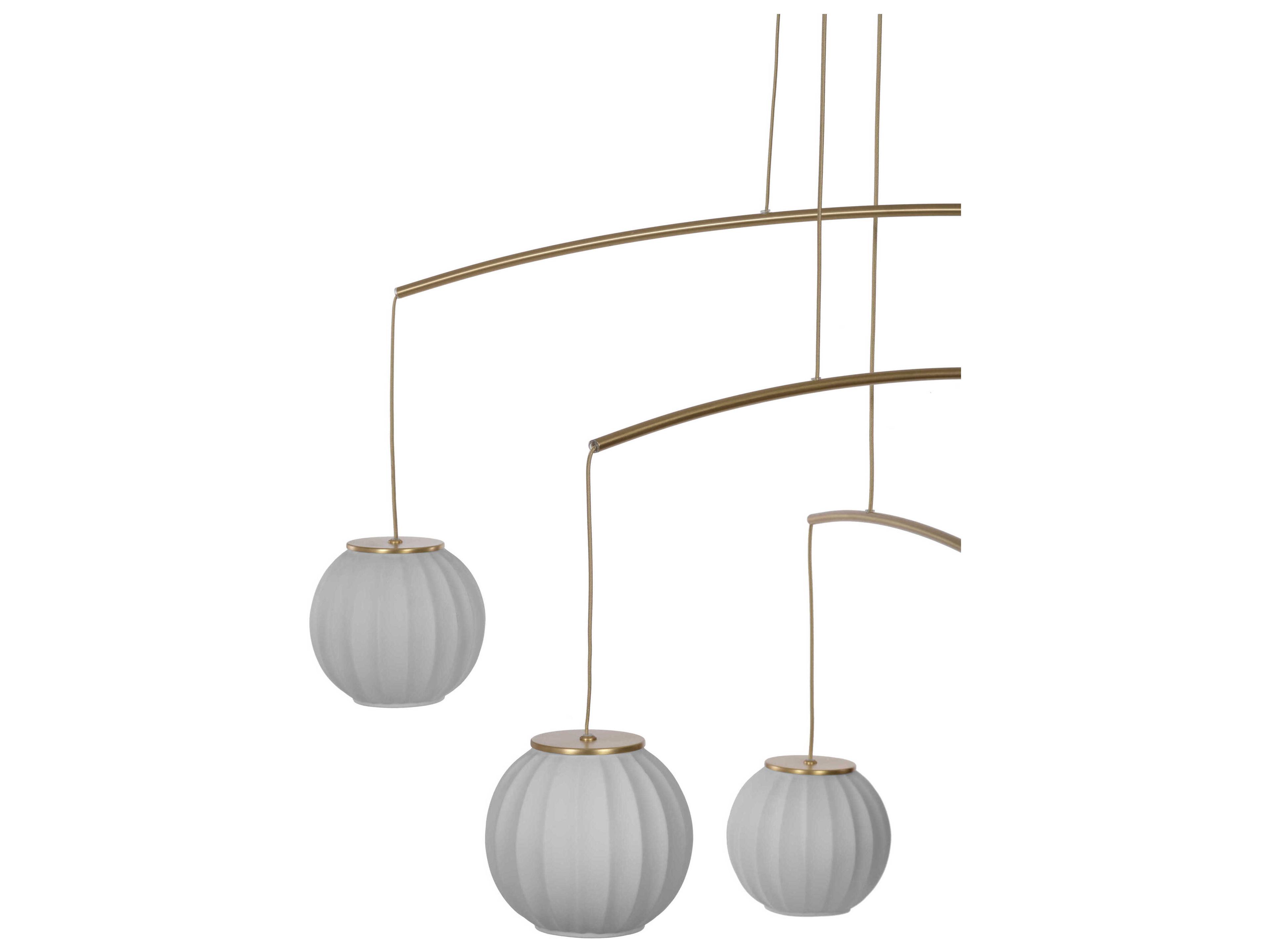 Carpyen Mei 6-Light Gold Globe Pendant