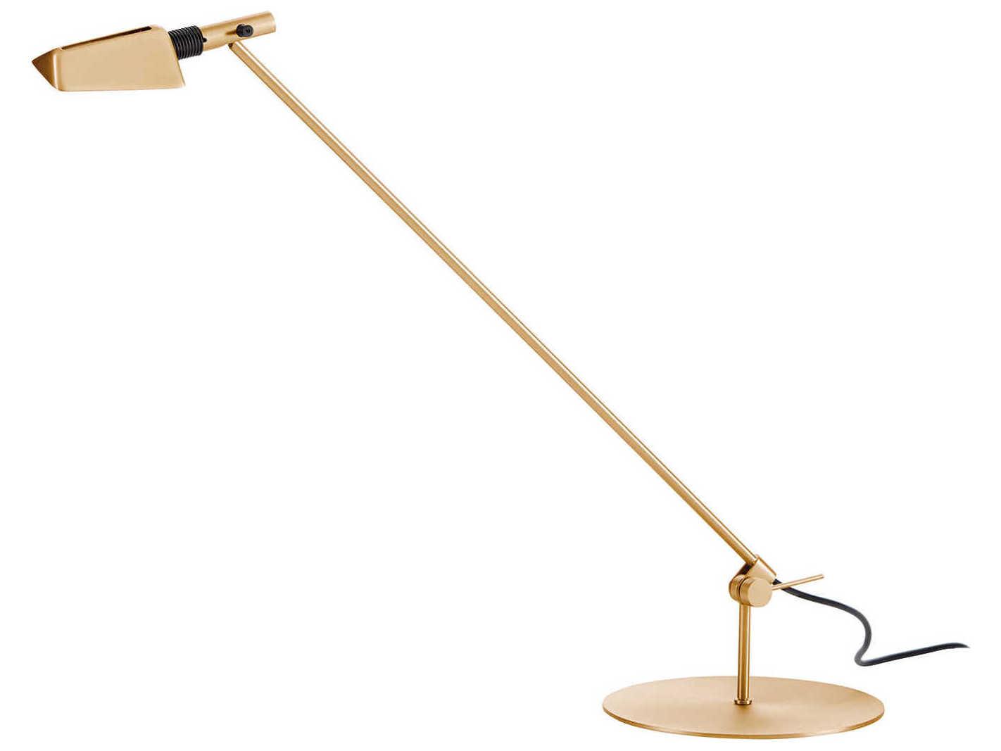 Carpyen Tema Satin Gold Desk Lamp