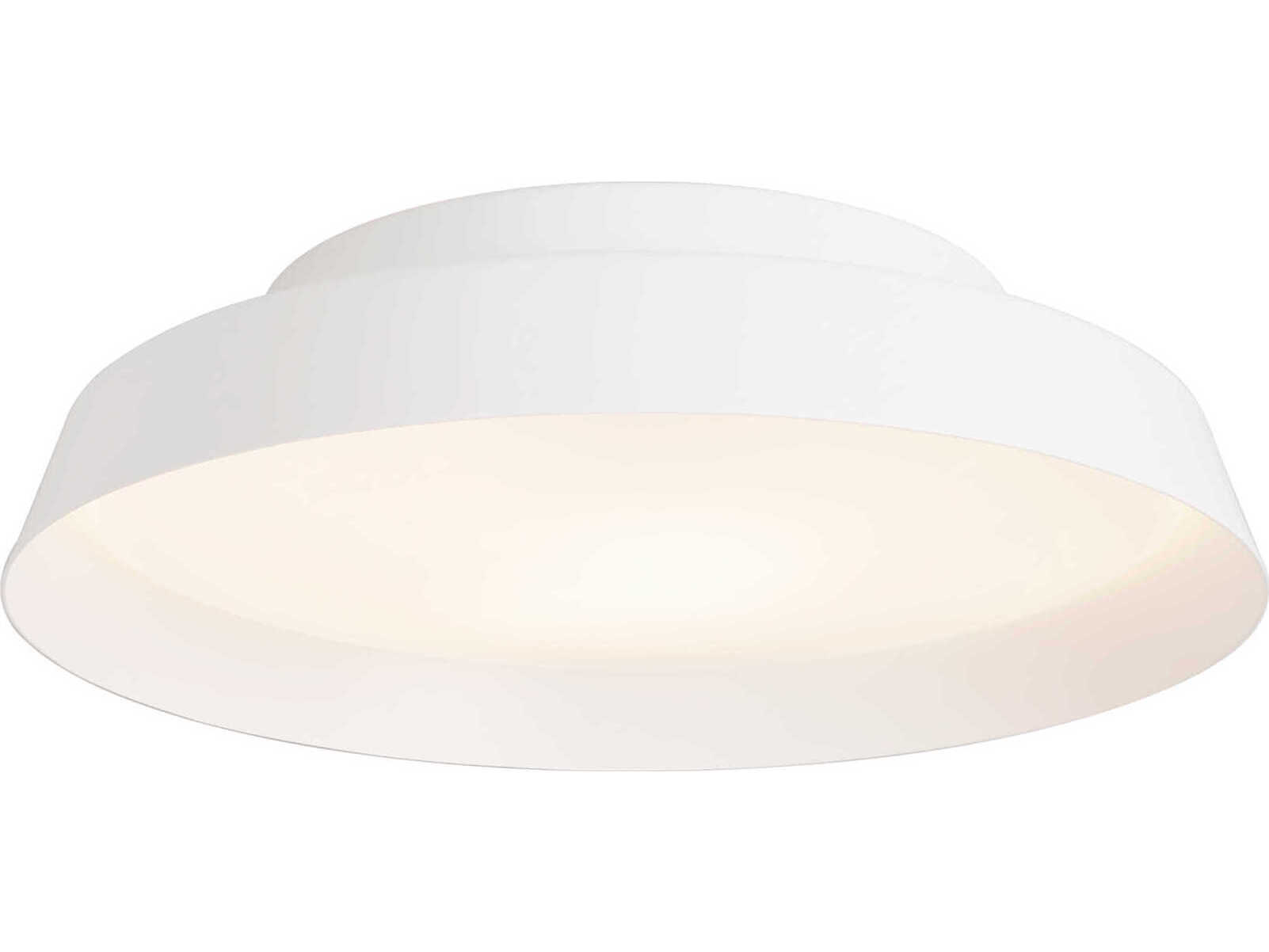 Carpyen Boop White Round Flush Mount